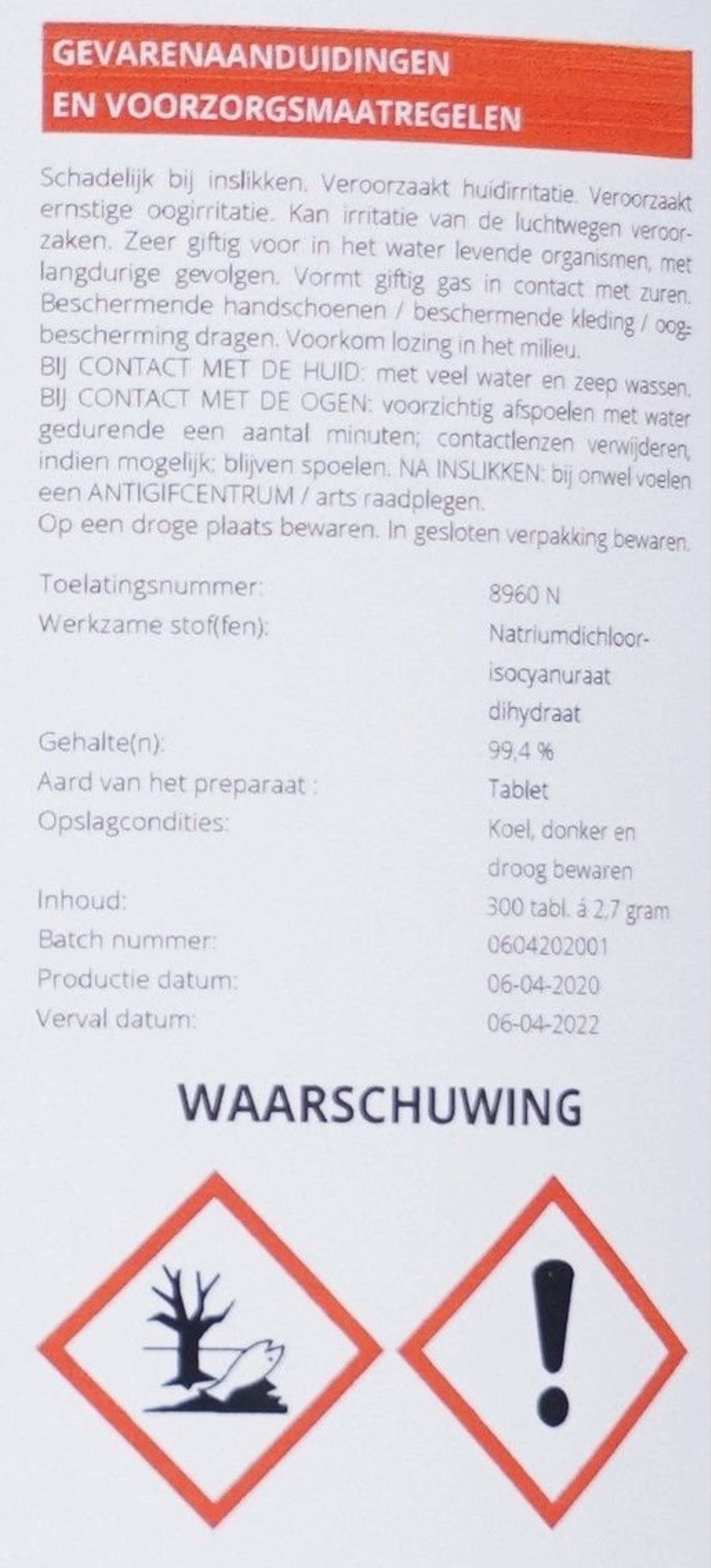 Agradi Chlortabletten - Image 3