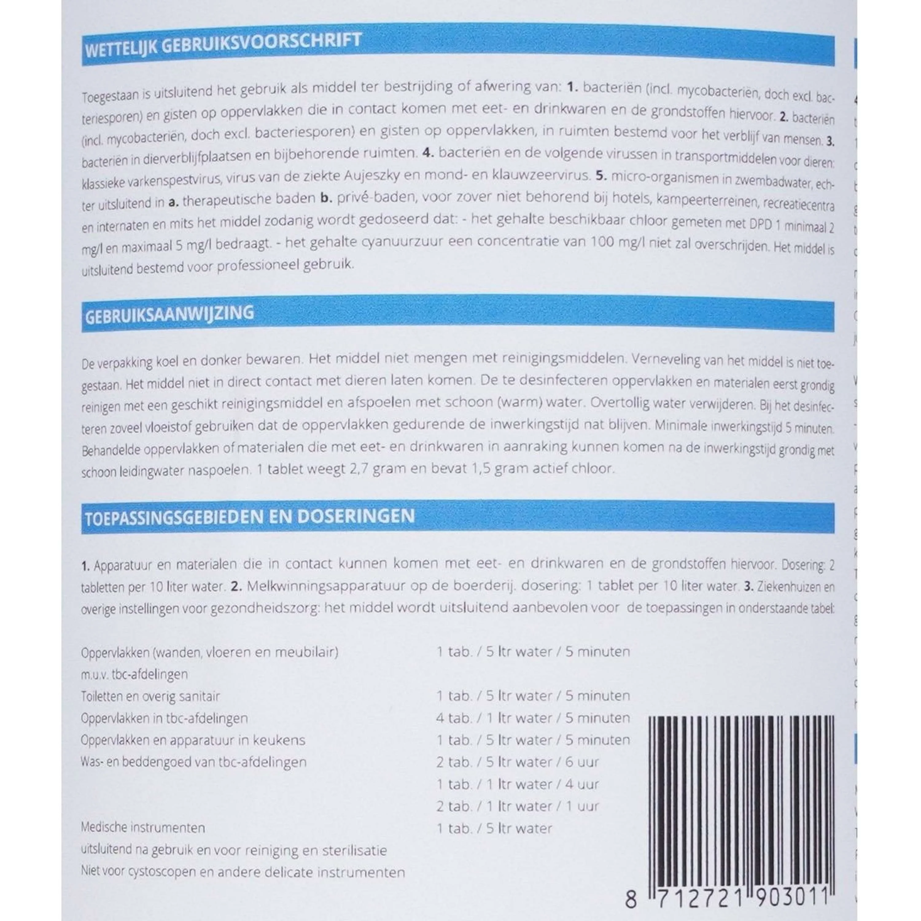 Agradi Chlortabletten - Image 4