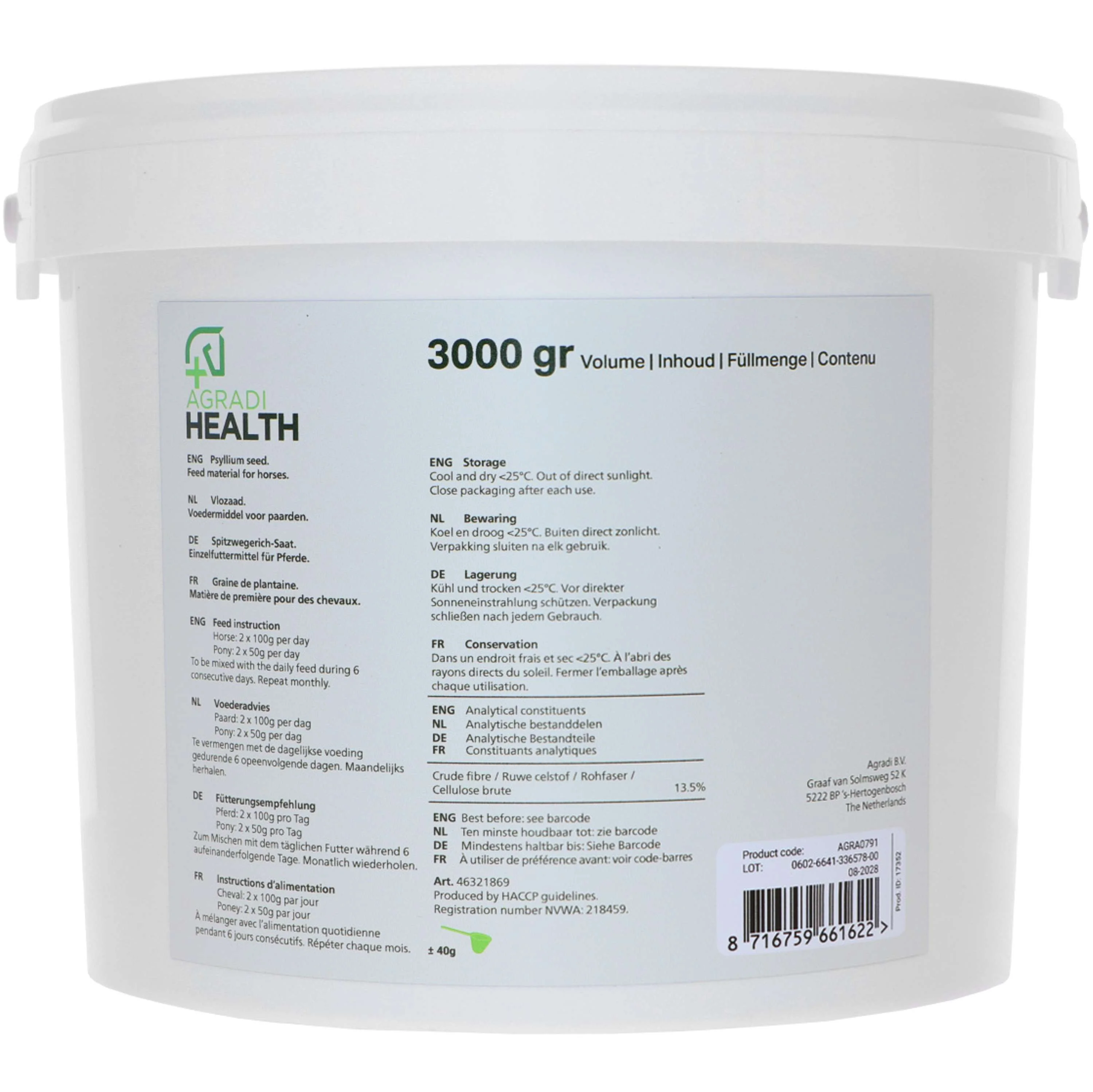 Agradi Health Flohsamen - Image 8