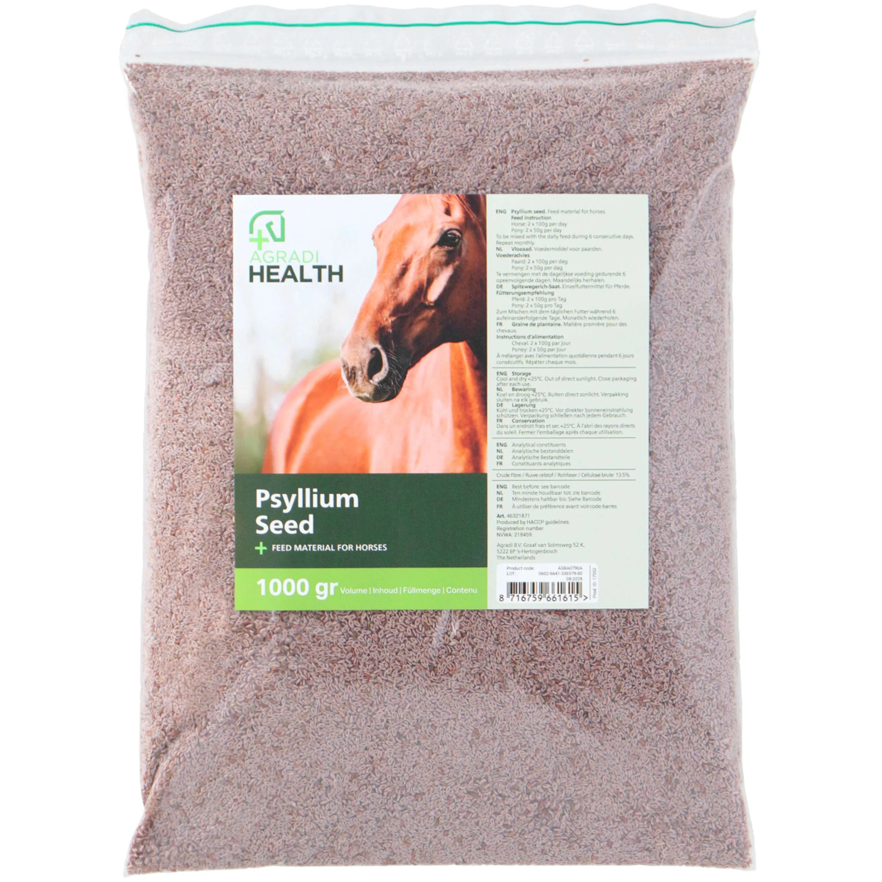 Agradi Health Flohsamen Nachfüllverpackung - Image 3