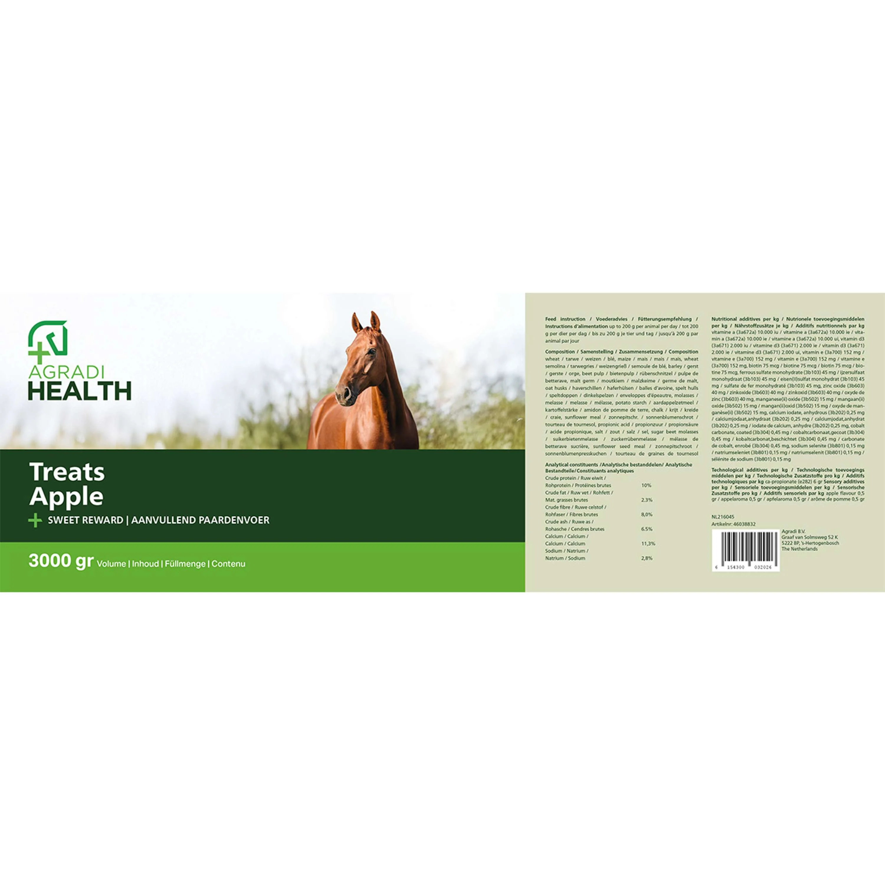 Agradi Health Leckerli Apfel - Image 8