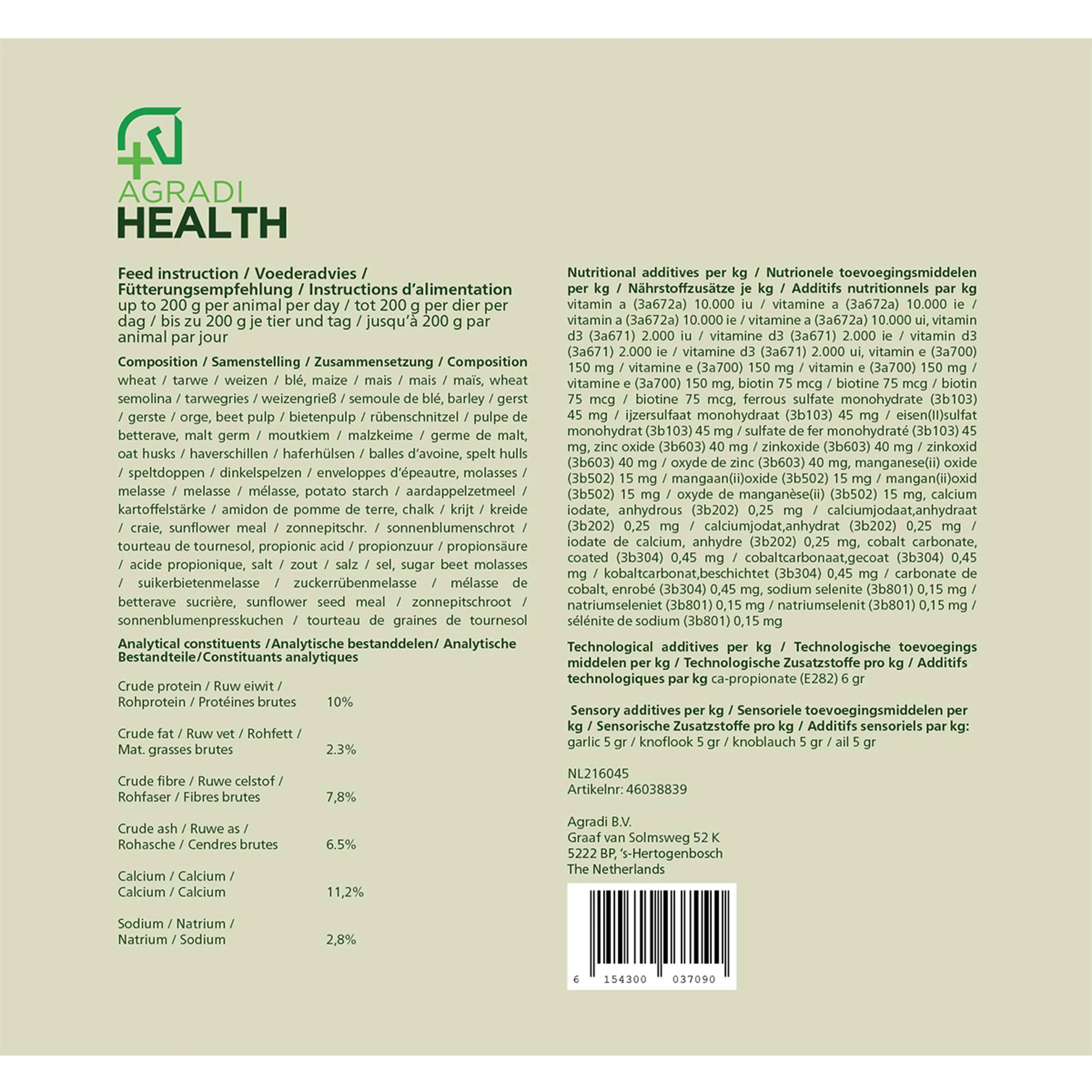 Agradi Health Leckerli Knoblauch - Image 6