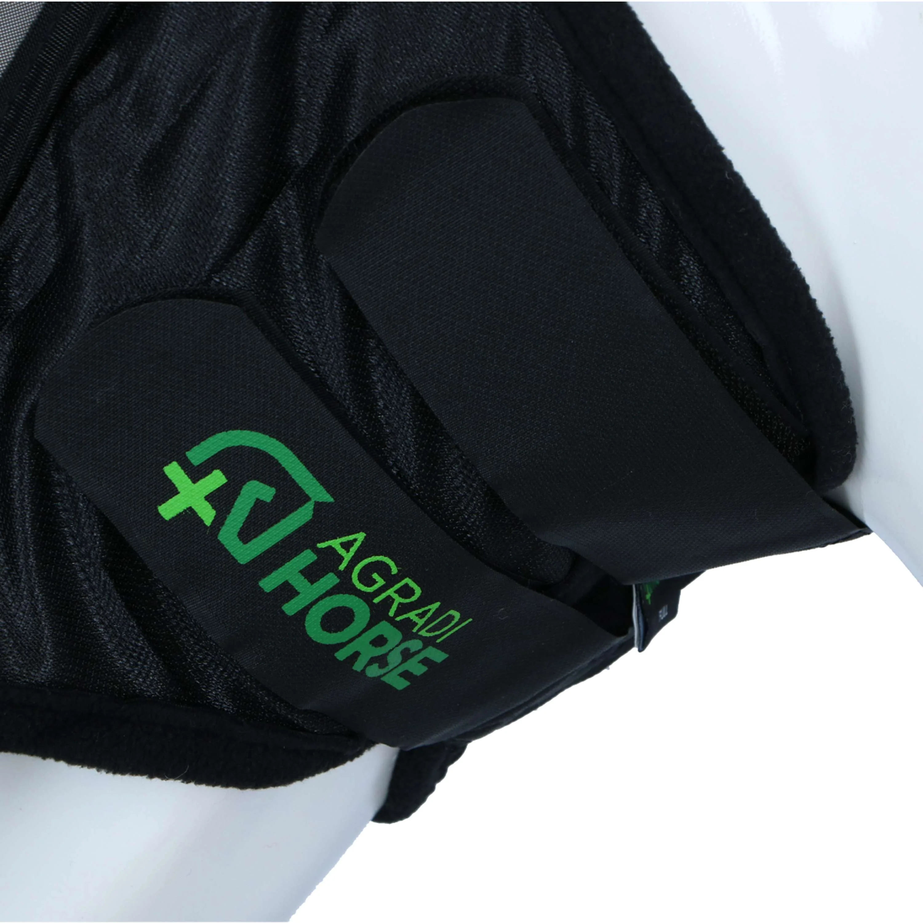 Agradi Horse Fliegenmaske Fine Mesh mit Ohren und Nase Schwarz - Image 4