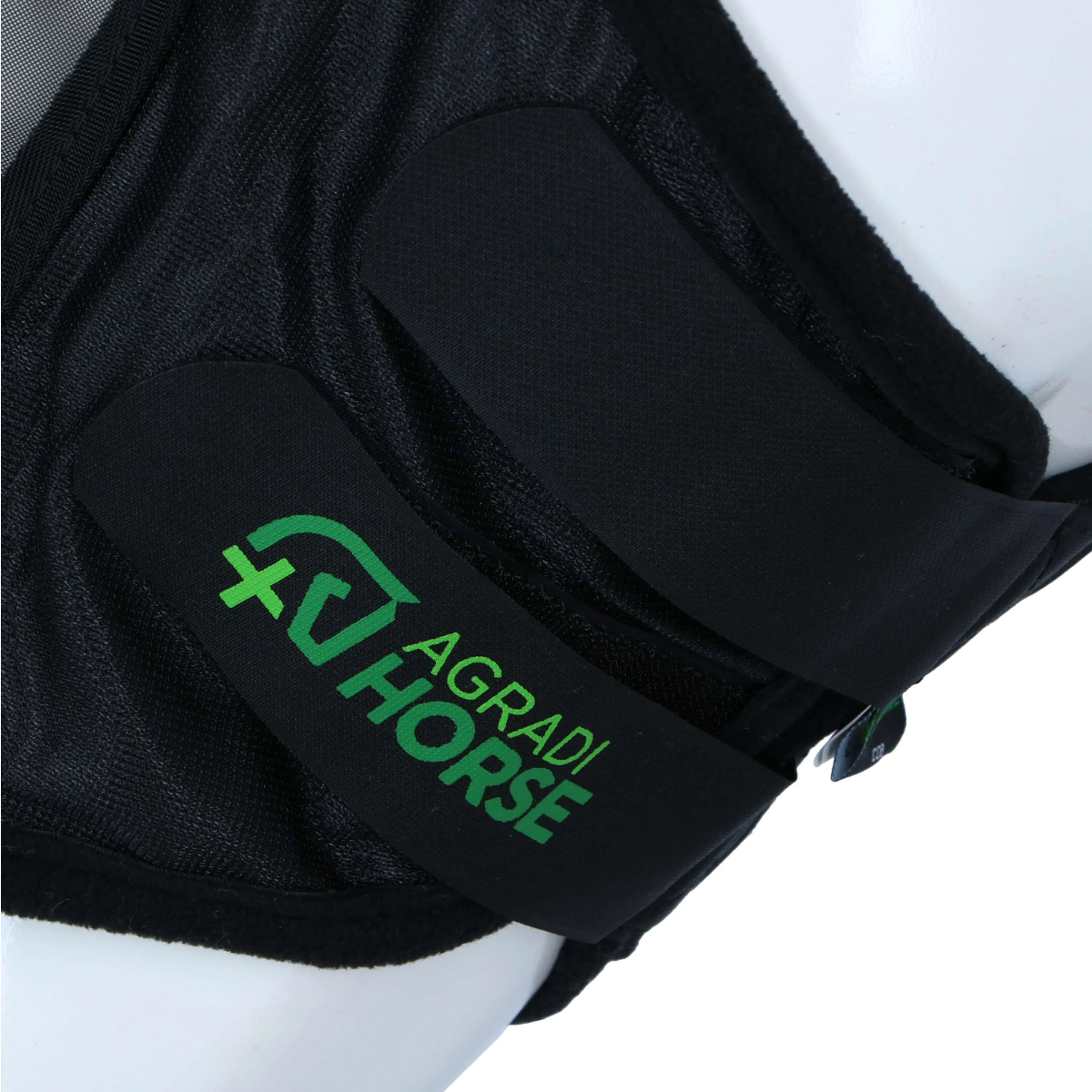 Agradi Horse Fliegenmaske Fine Mesh Ohne Ohren Schwarz - Image 4