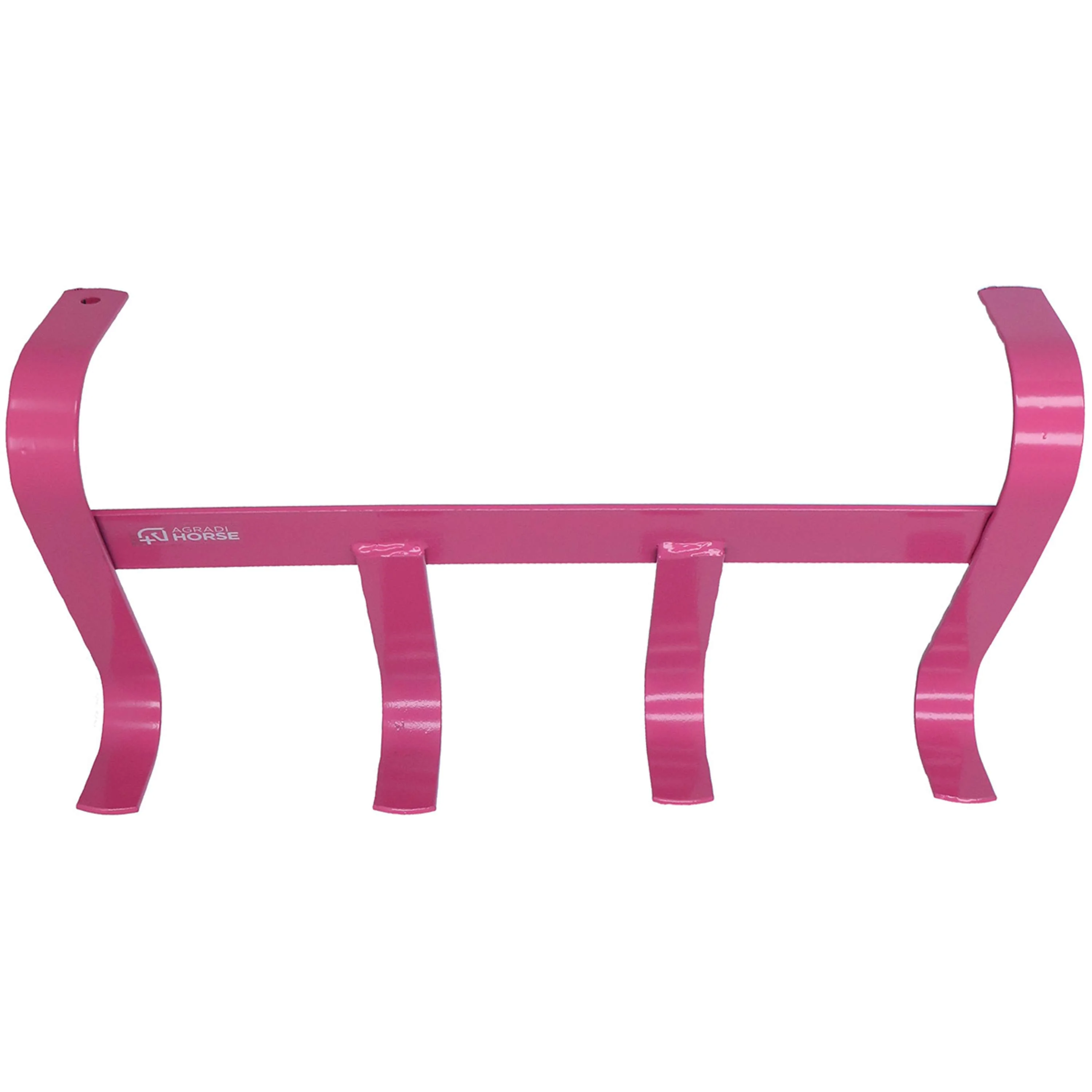 Agradi Horse Trensenhalter mit 4 Haken Rosa - Image 3