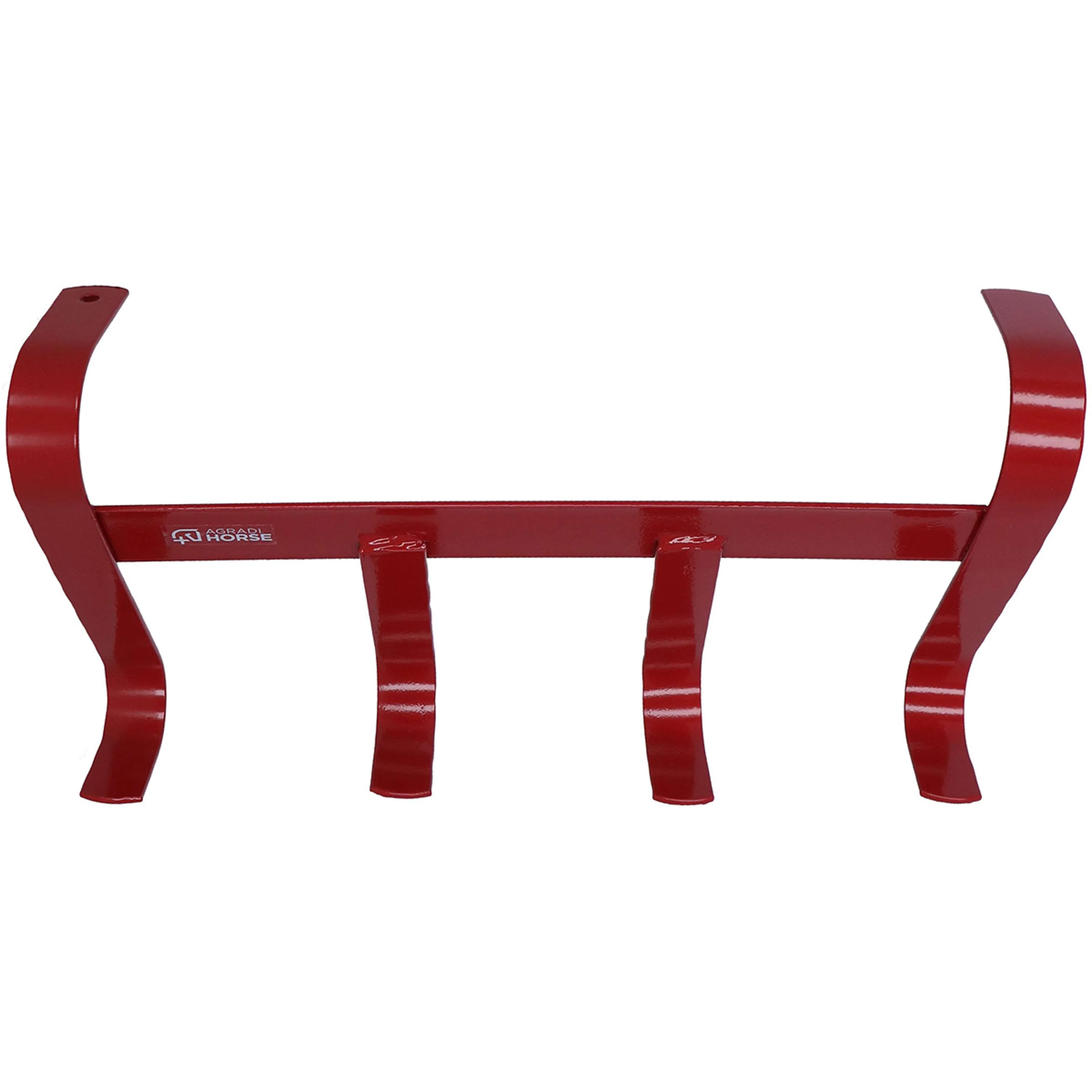 Agradi Horse Trensenhalter mit 4 Haken Rot - Image 3