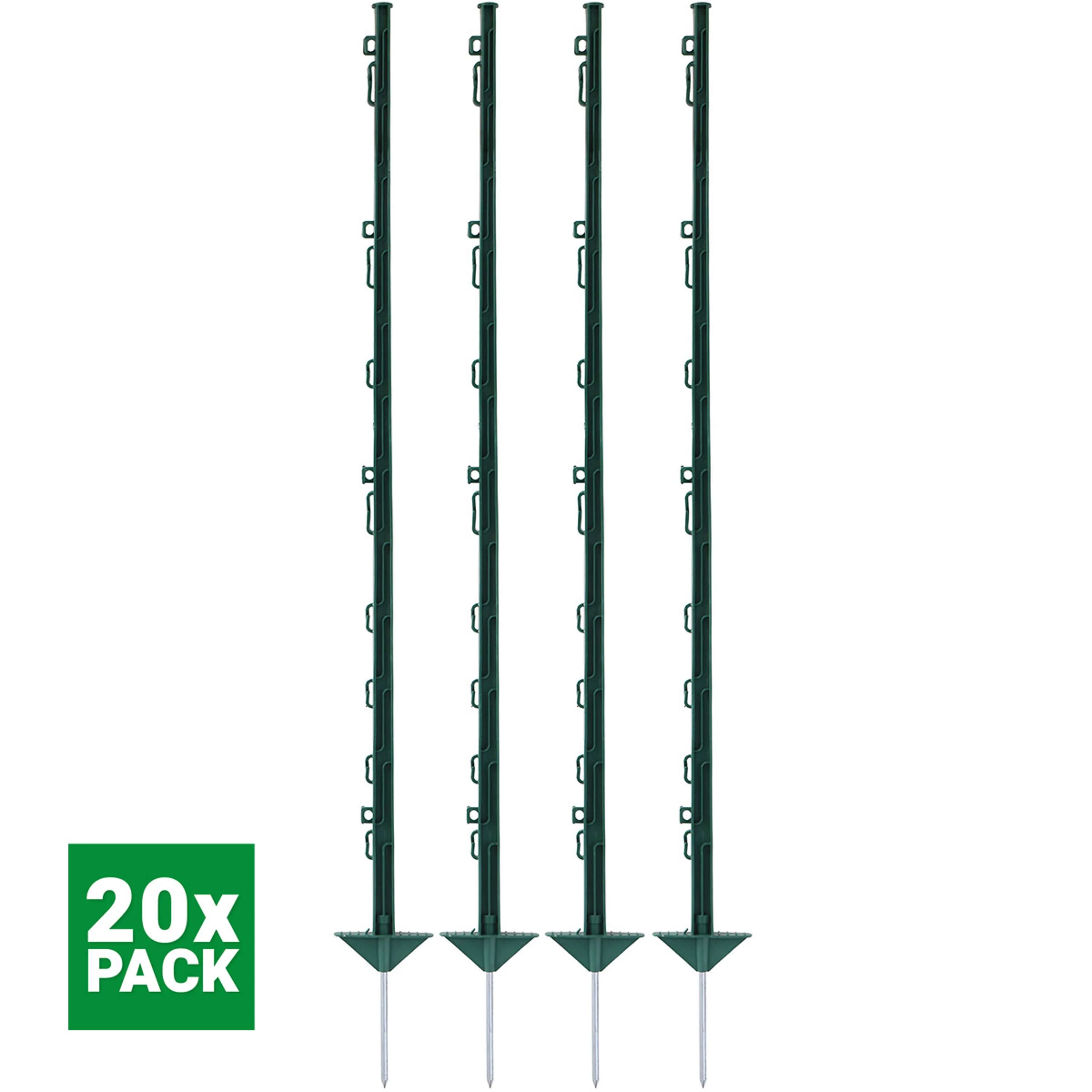 Agradi Power Weidepfahl Classic Doppel 125cm 20 Stück Grün