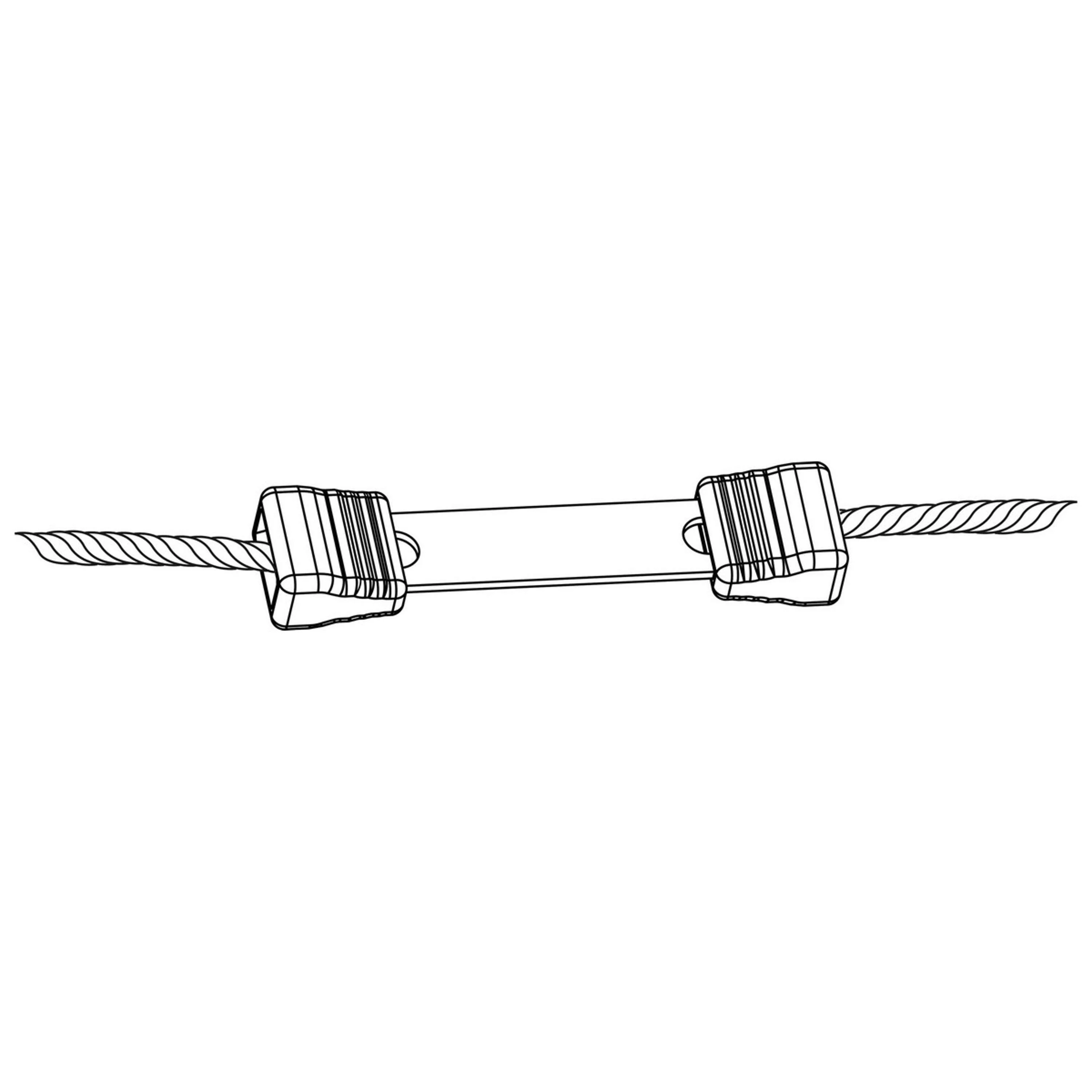 Ako Drahtverbinder Litze 3mm Gerade Edelstahl 10St - Image 4