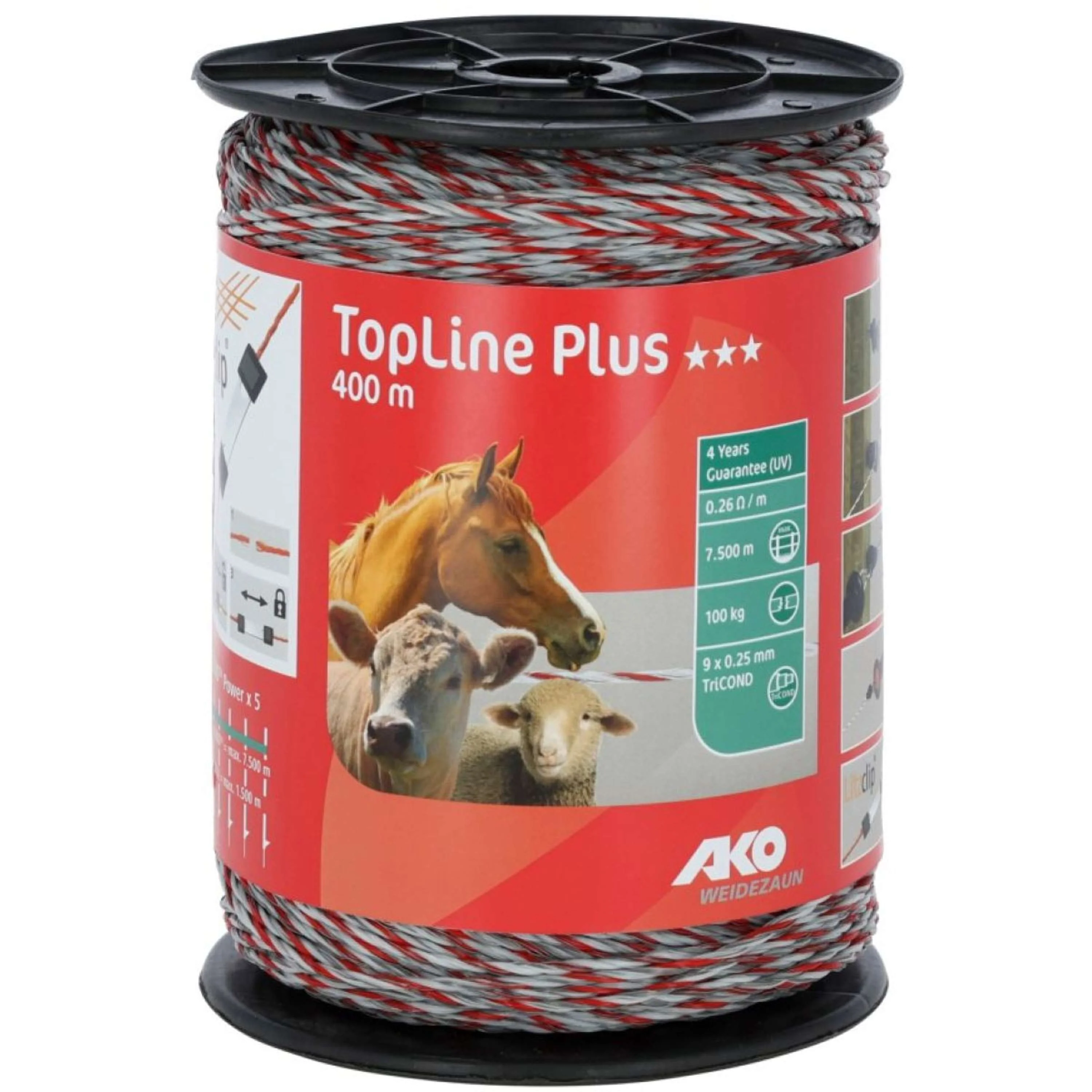 Ako Litze TopLine Plus Weiß/Rot - Image 4
