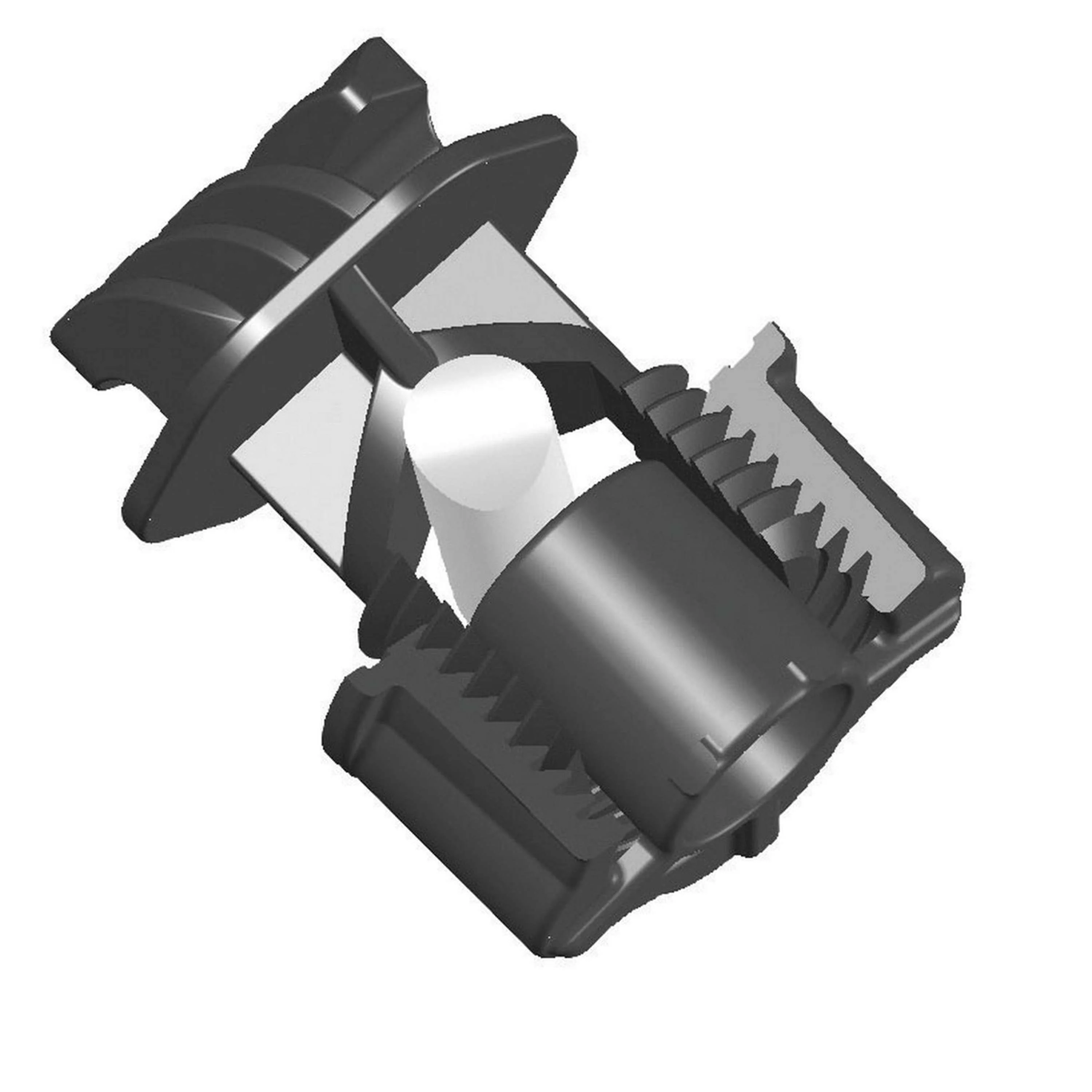 Ako Schraubisolator Draht/Seil 10St Schwarz/Rot - Image 7