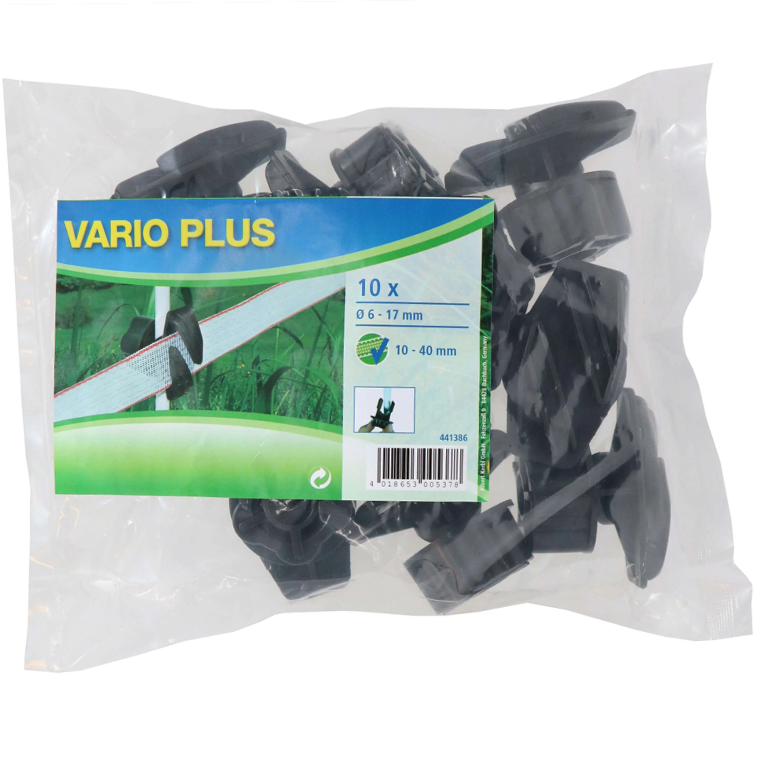 Ako Schraubisolator Vario-Plus 10St Schwarz - Image 2