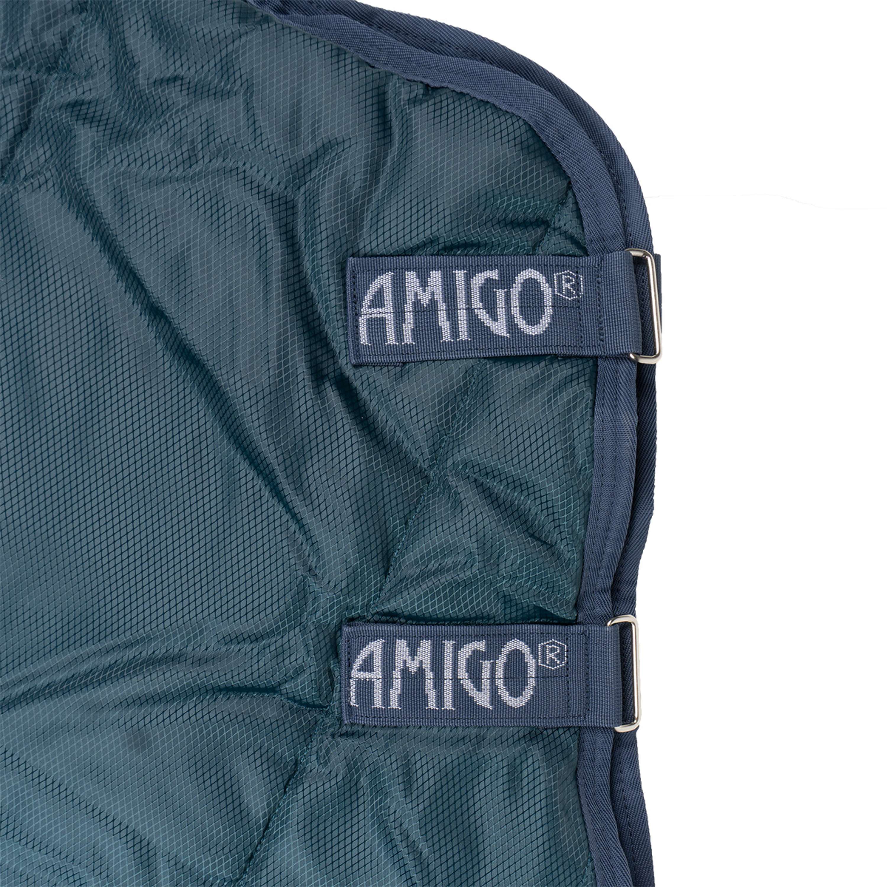 Amigo Halsstück Ripstip Insulator Stable 200g Dynasty Green/Navy/Silver - Image 5