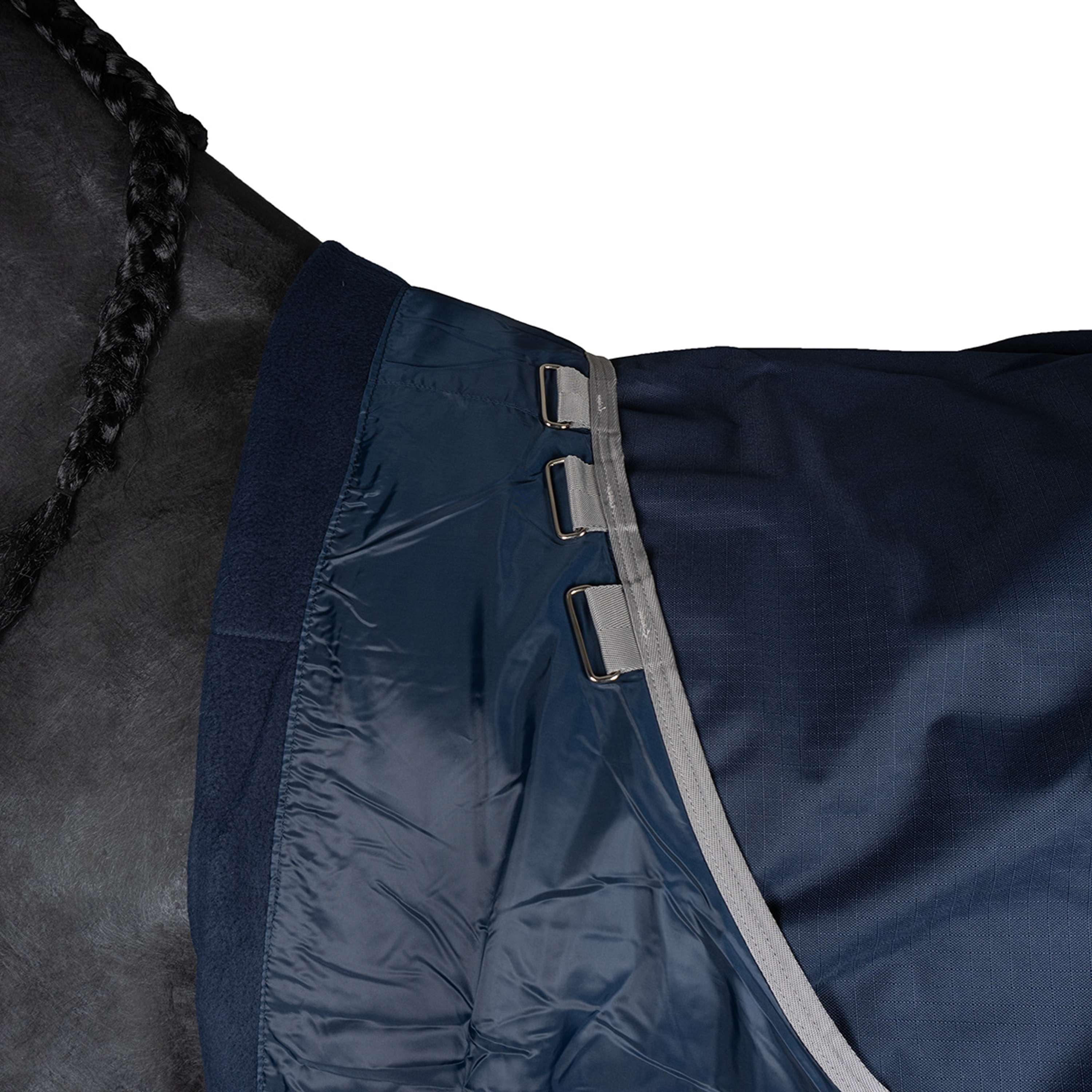 Amigo Ripstop 900D 50g Fleece Lined Navy/Titanium Grey - Image 9