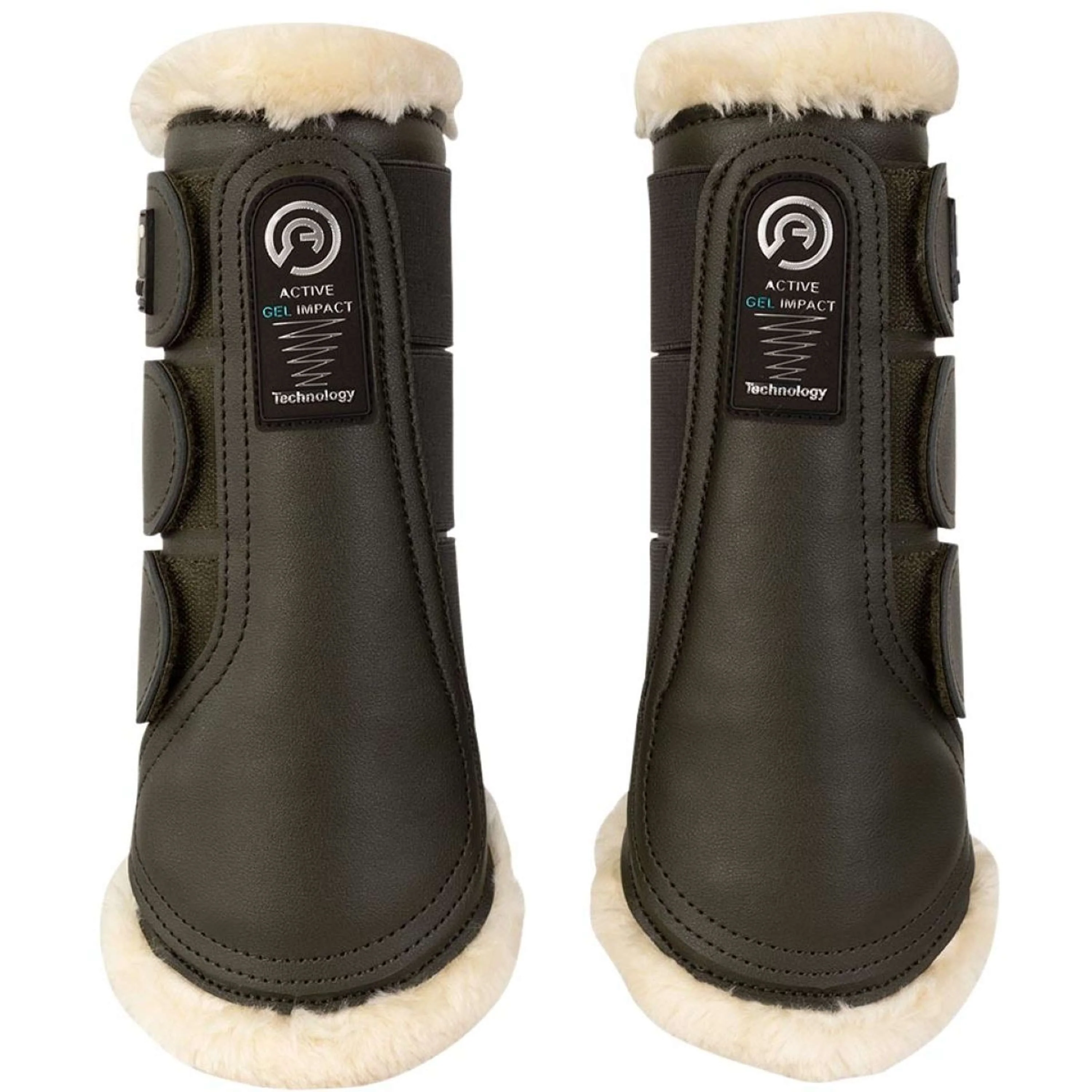 ANKY Flex-Trainer Active Gel Impact Dunkel Olivgrün - Image 2