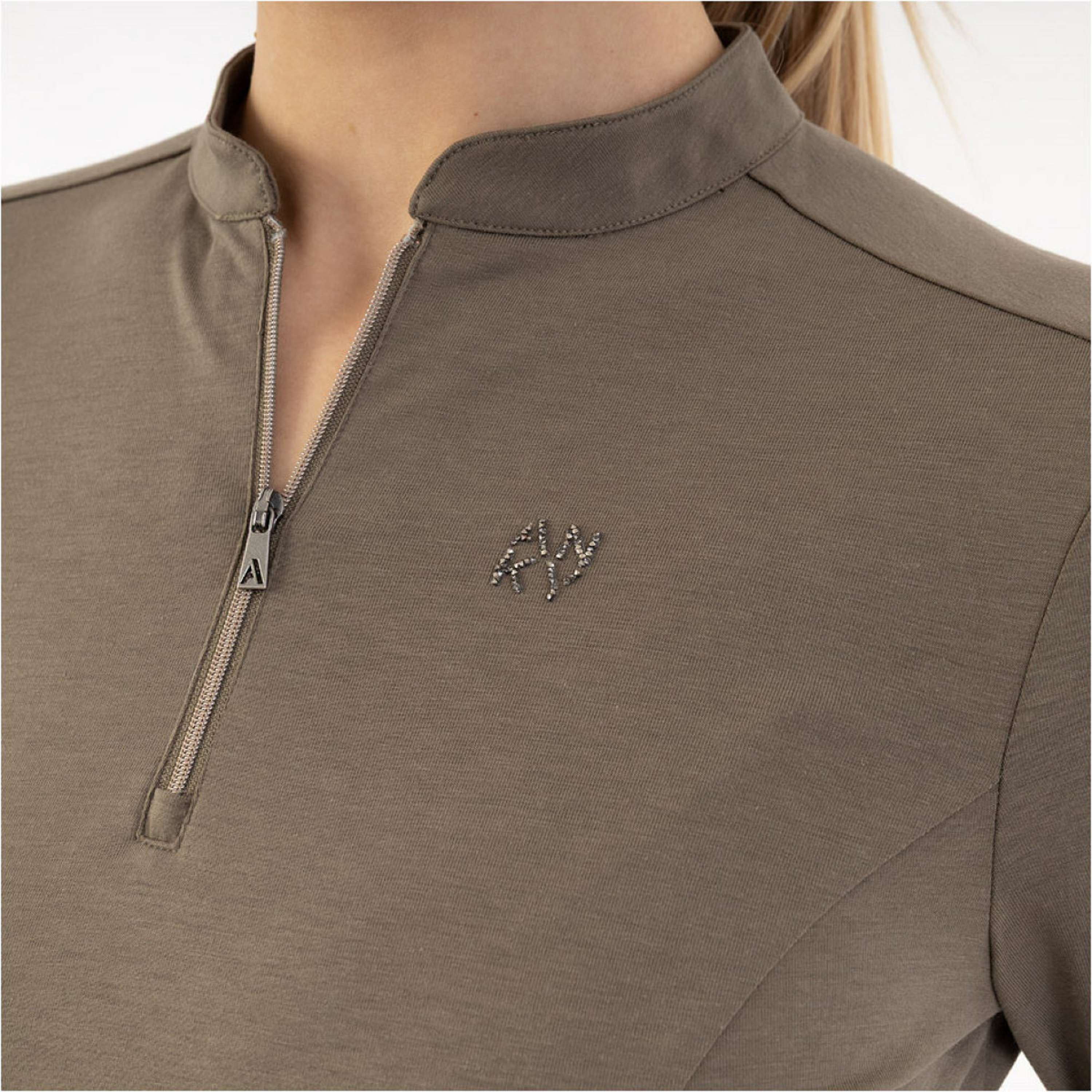 ANKY Longsleeve Zip Up ATC261203 Bungee Cord - Image 4