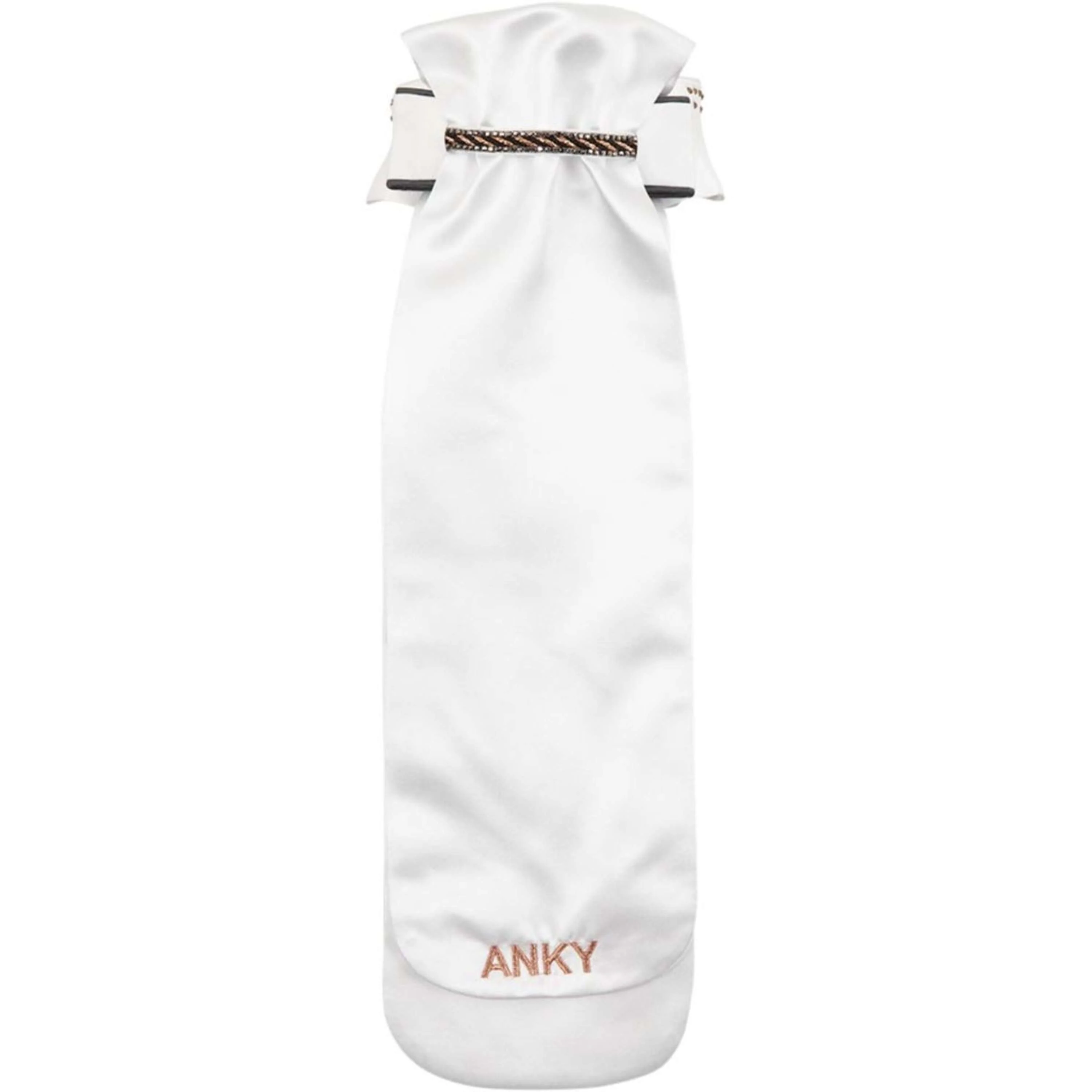 ANKY Plastron Multi-Fit Abnehmbare Kragen Weiß/Grau - Image 3