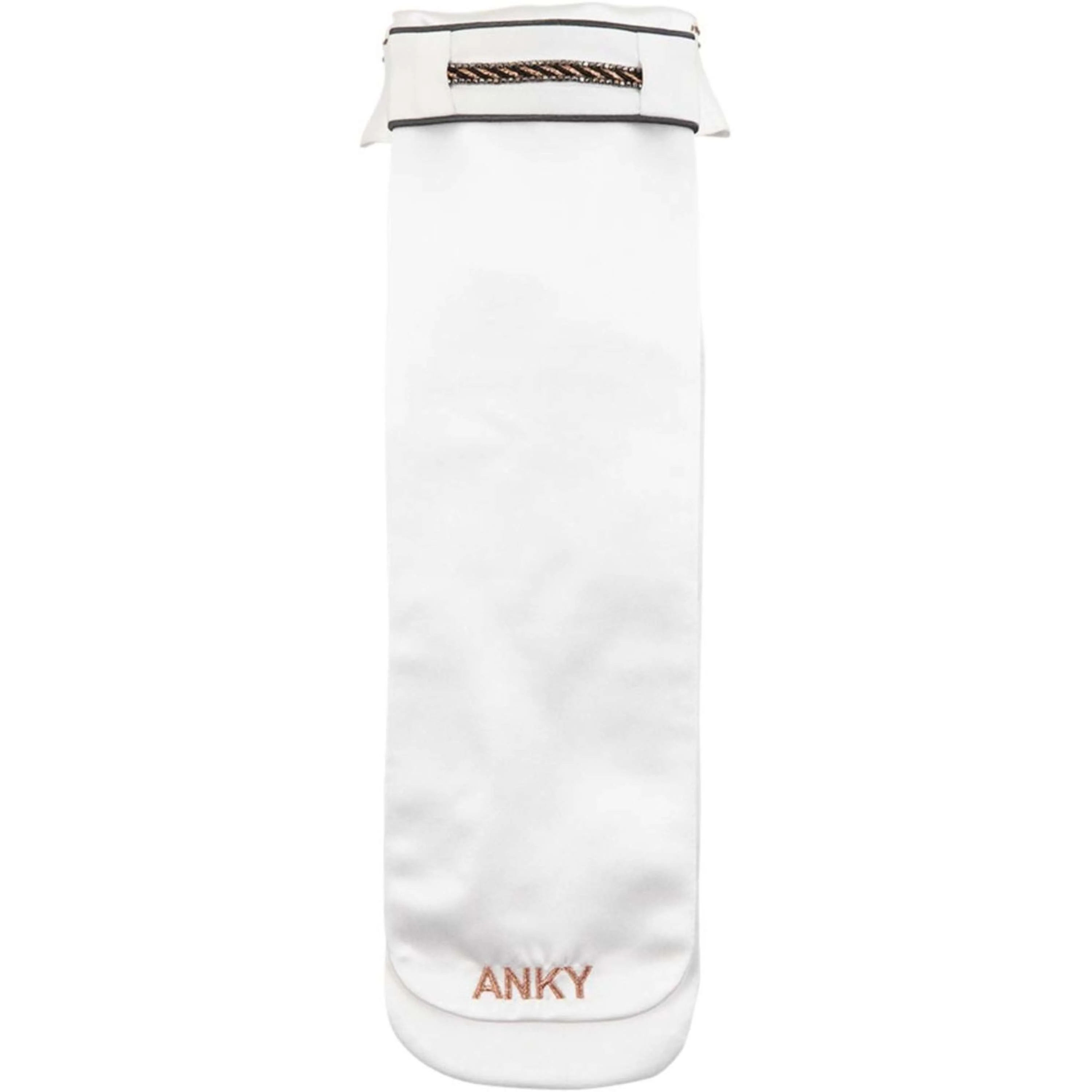 ANKY Plastron Multi-Fit Abnehmbare Kragen Weiß/Grau - Image 4