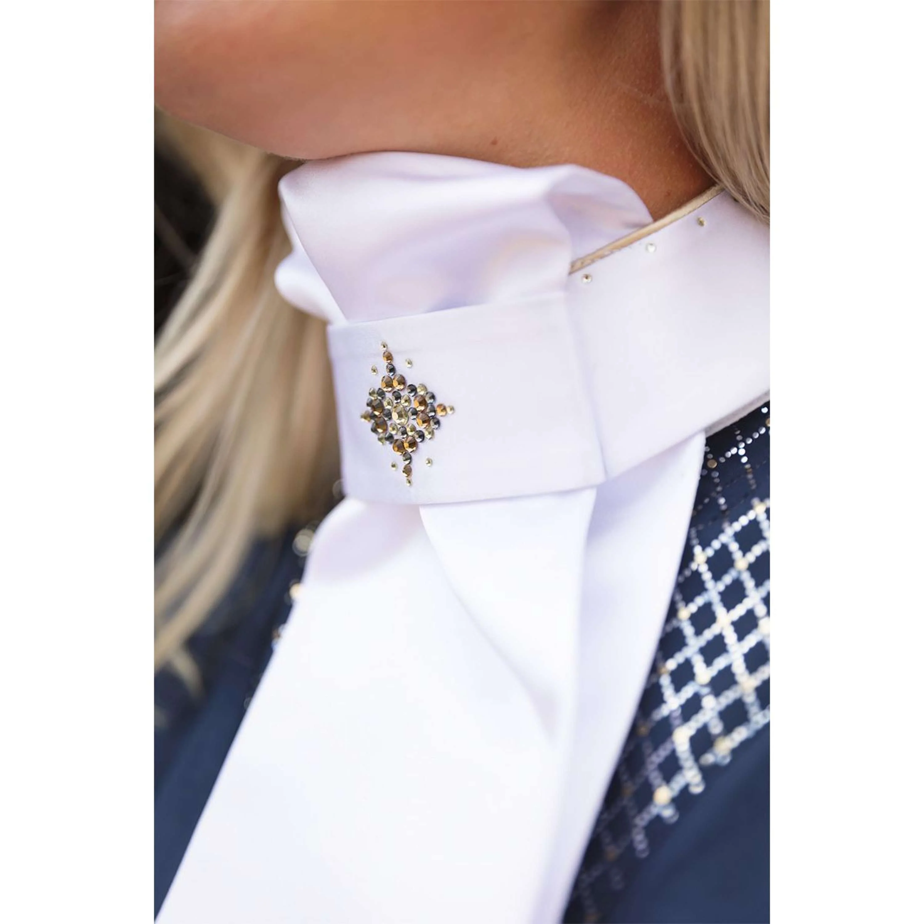ANKY Plastron Prospect C-Wear ATP25501 Weiß/Gold - Image 4