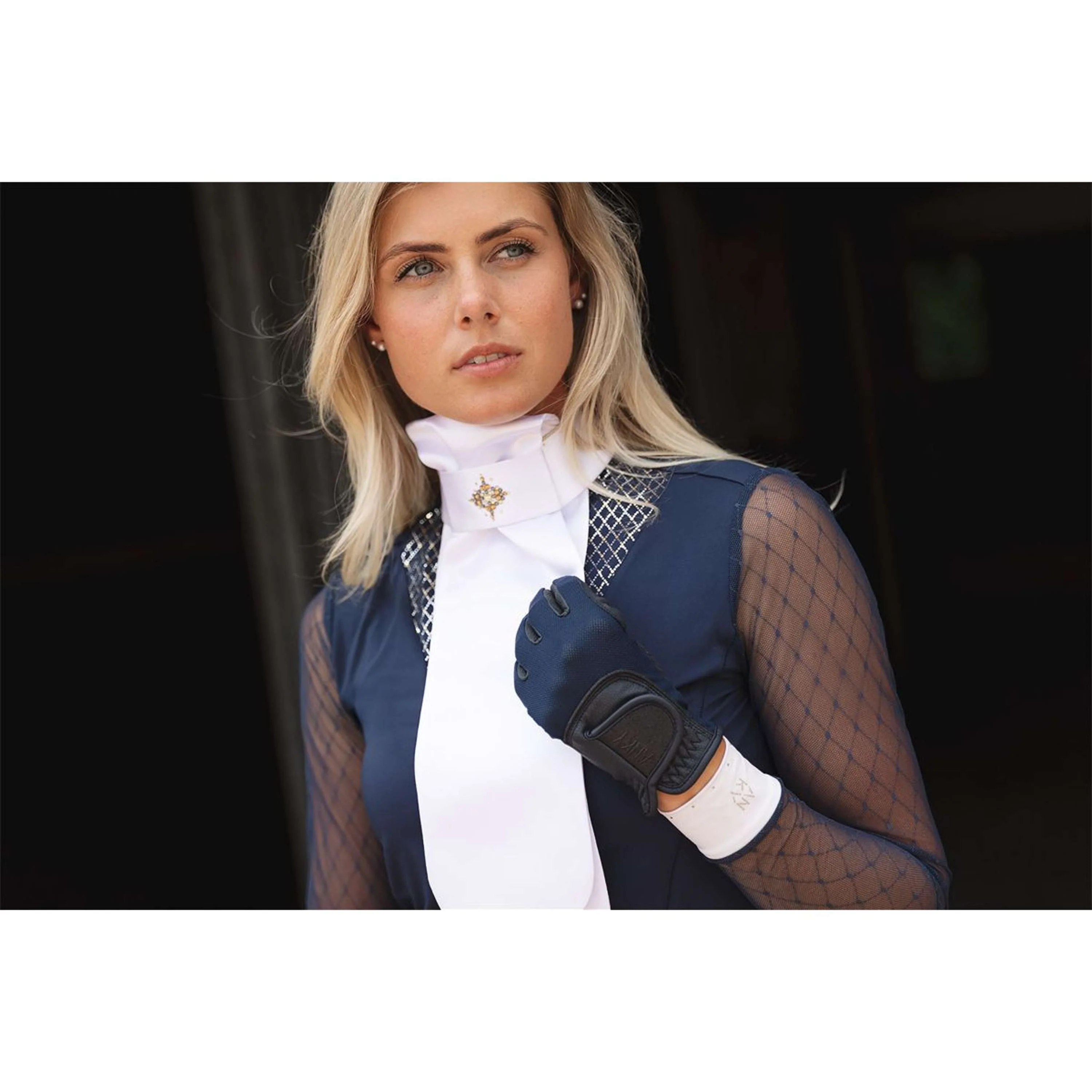 ANKY Plastron Prospect C-Wear ATP25501 Weiß/Gold - Image 5