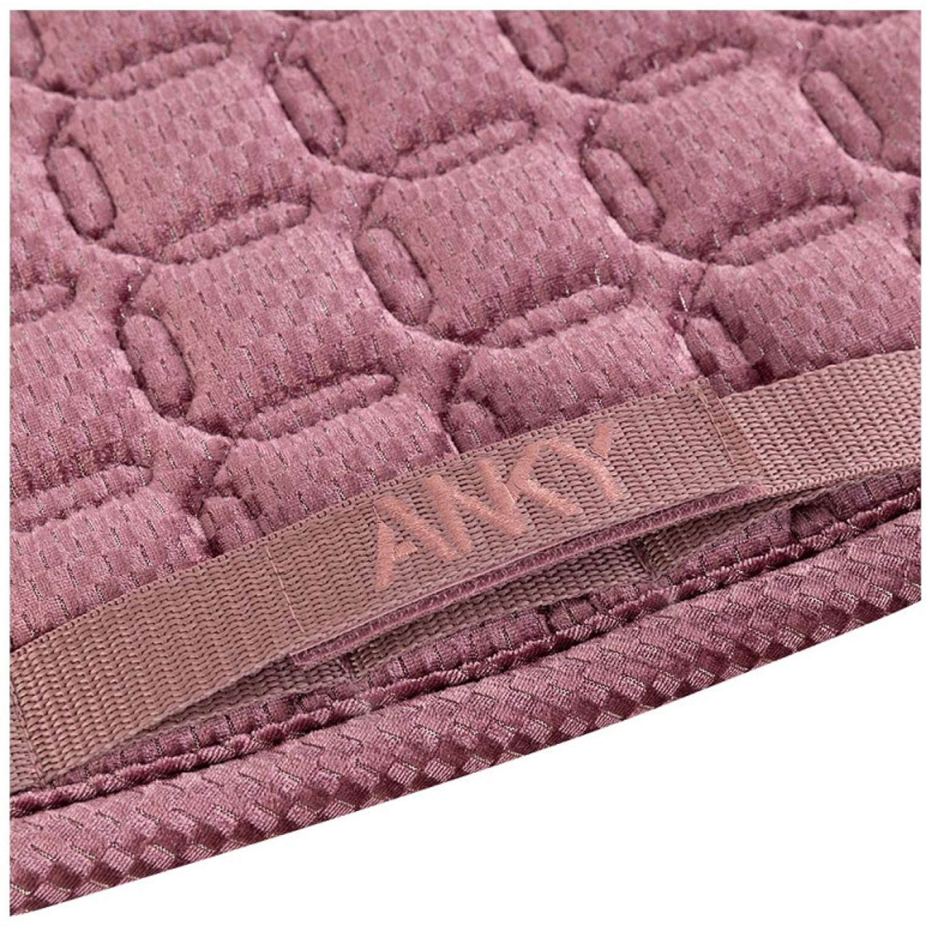 ANKY Schabracke Check Velvet XB25003 Dressur Mellow Mauve - Image 2