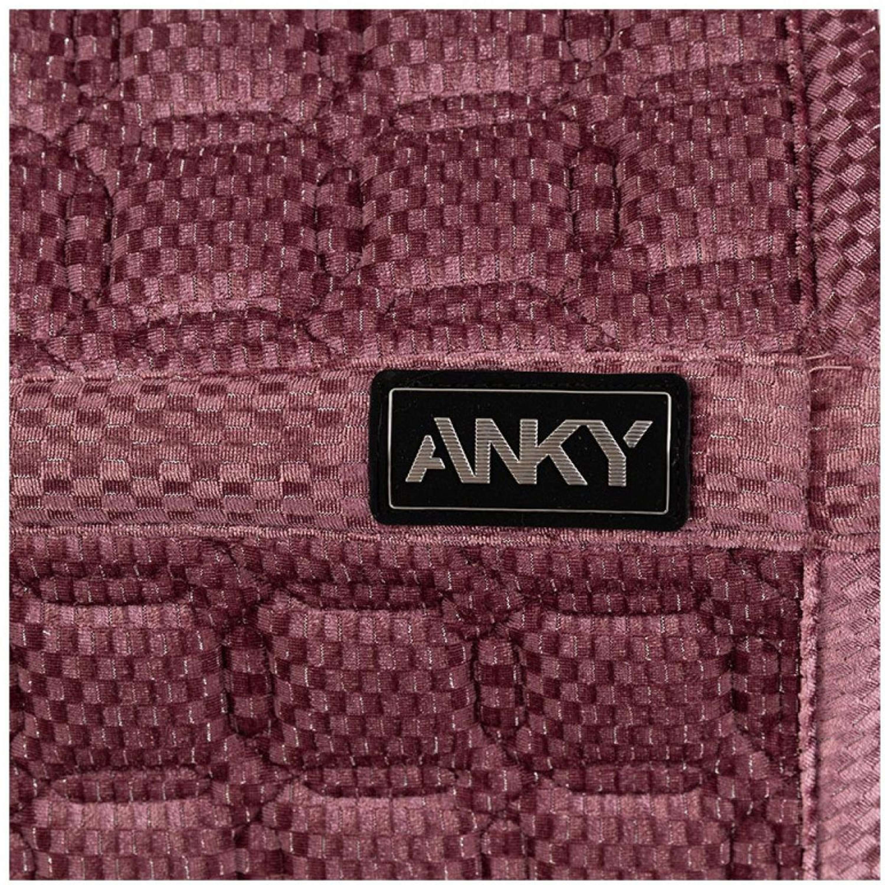 ANKY Schabracke Check Velvet XB25003 Dressur Mellow Mauve - Image 3
