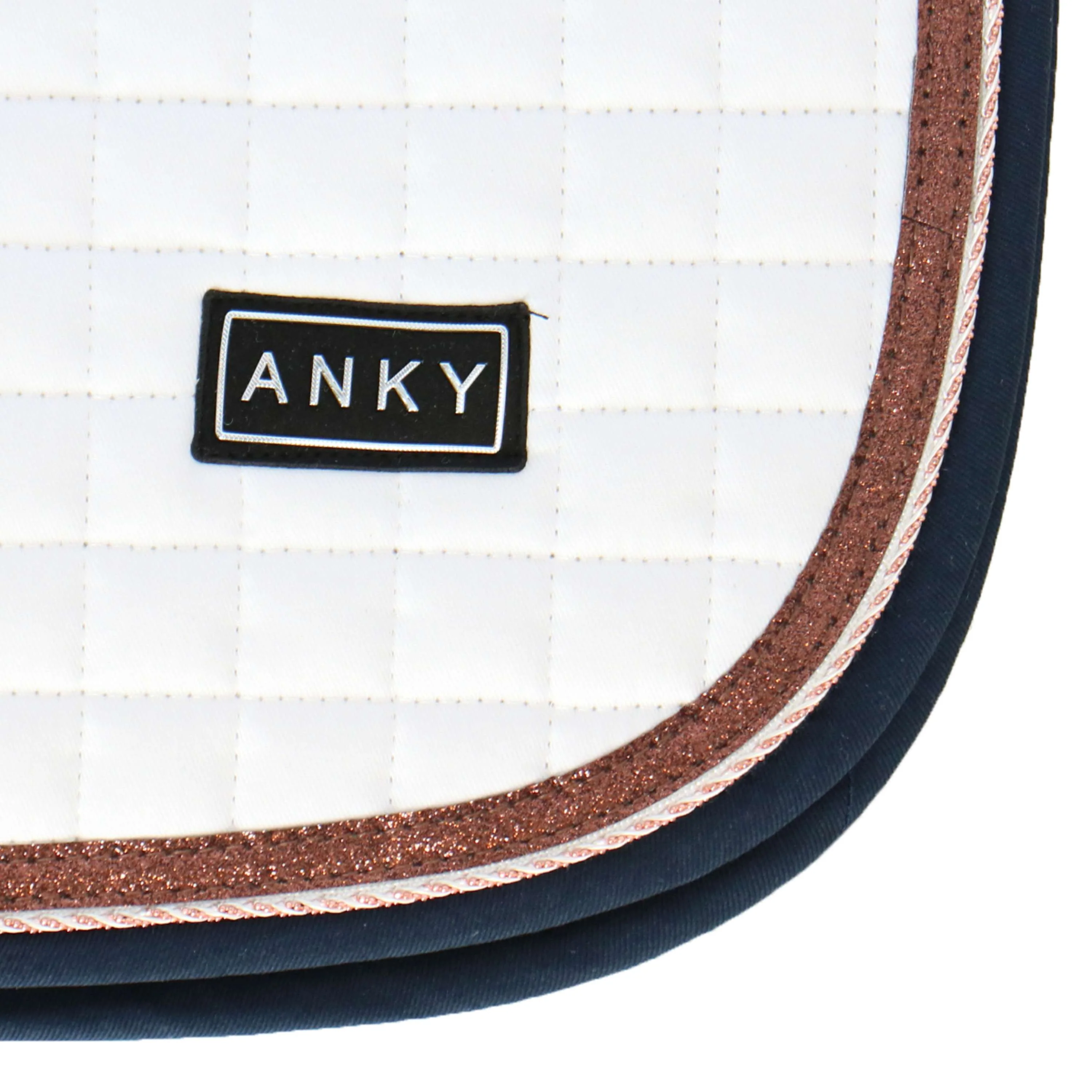 ANKY Schabracke Cotton Twill Dressur Weiß - Image 4