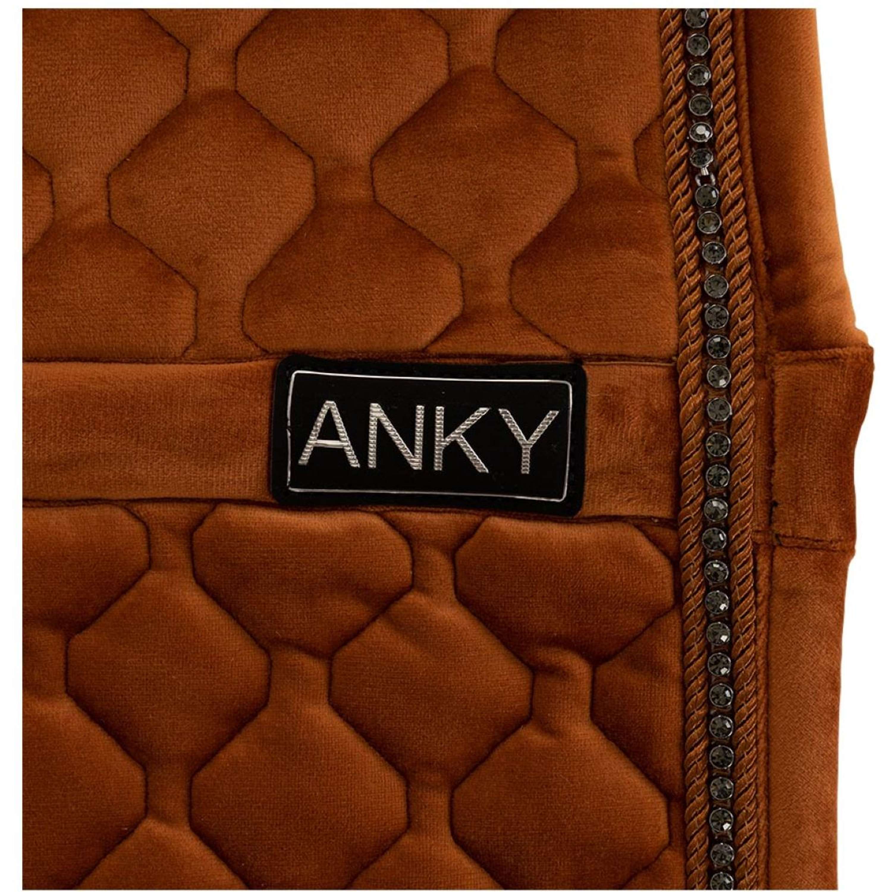 ANKY Schabracke Velvet Stones Springen Rostbraun - Image 3