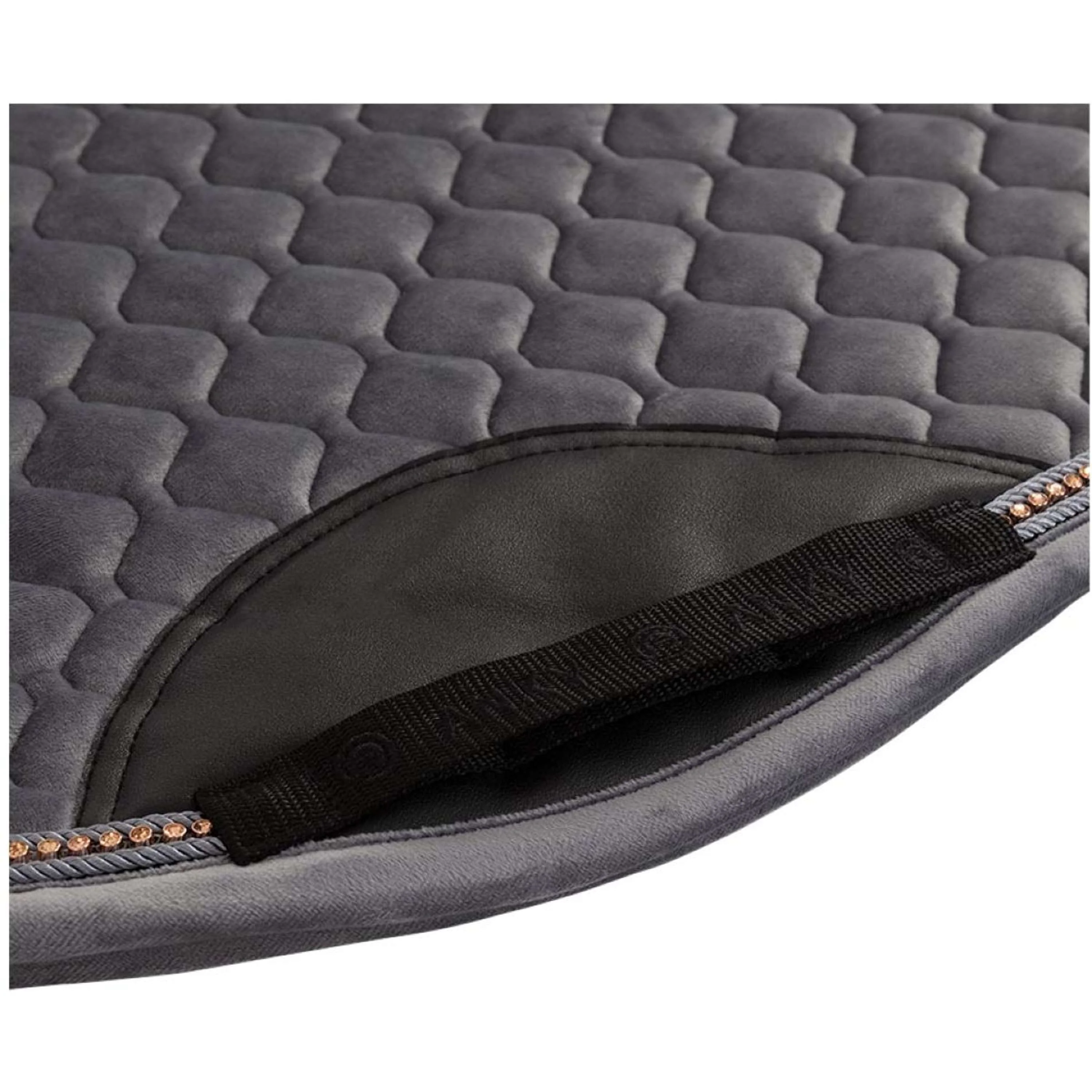 ANKY Schabracke Velvet Stones Springen Steel Grey - Image 4