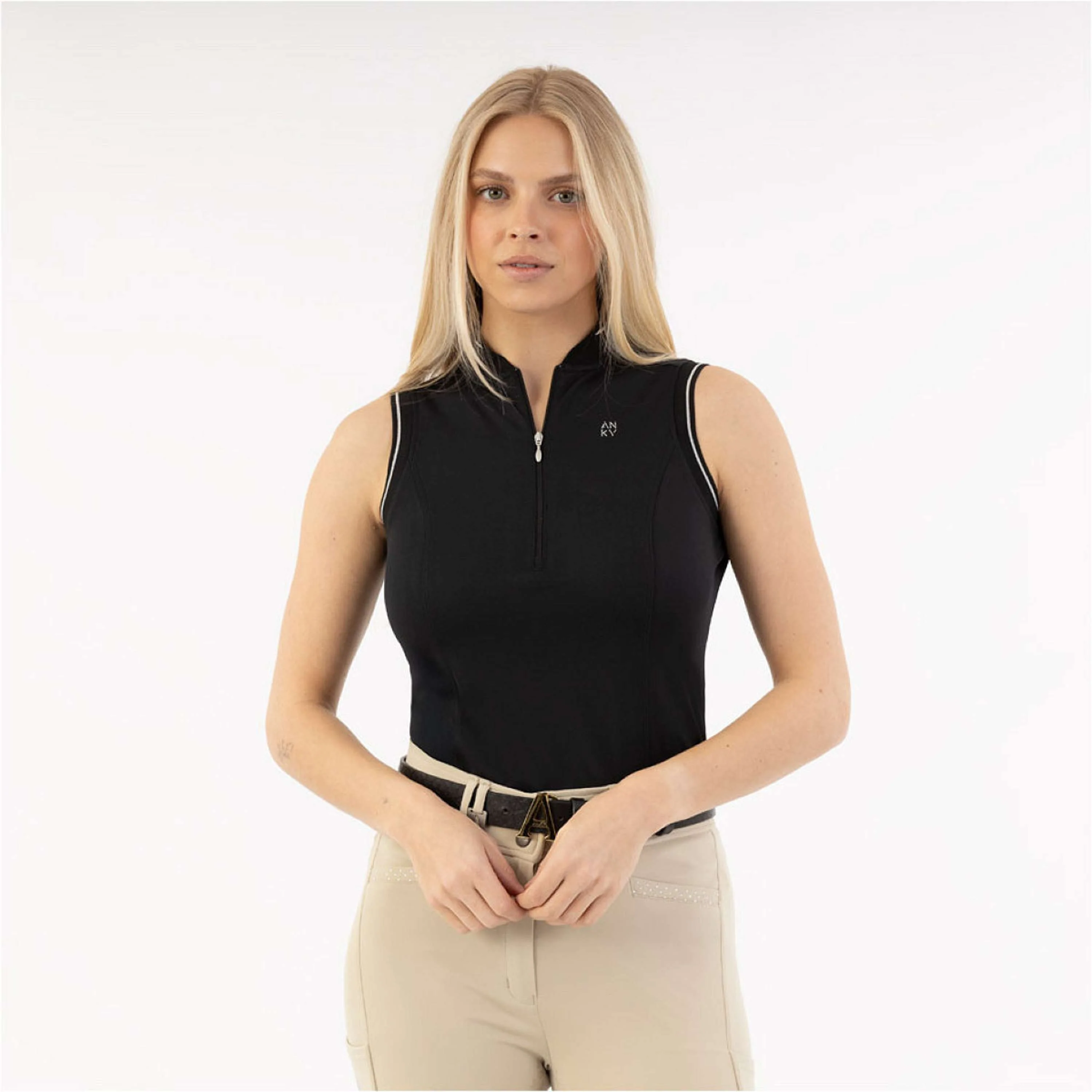 ANKY Shirt Sleeveless ATC261202 Schwarz