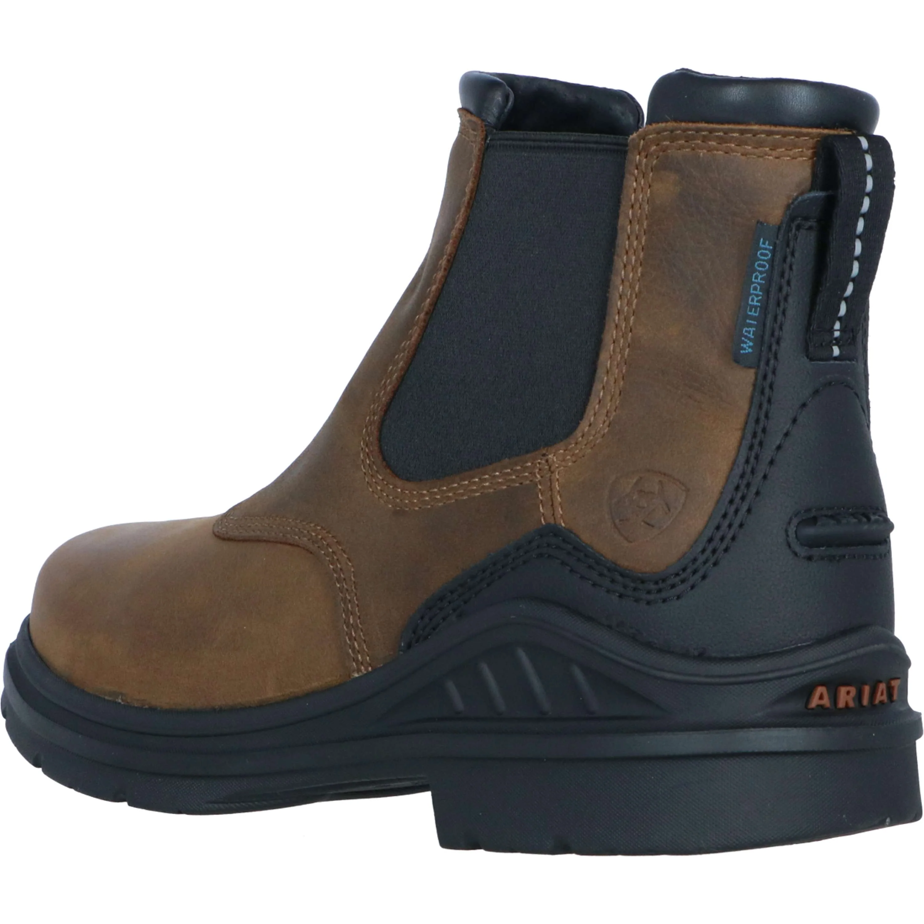 Ariat Stiefeletten Barnyard Twin Gore II Waterproof Boot Herren Antique Brown - Image 3