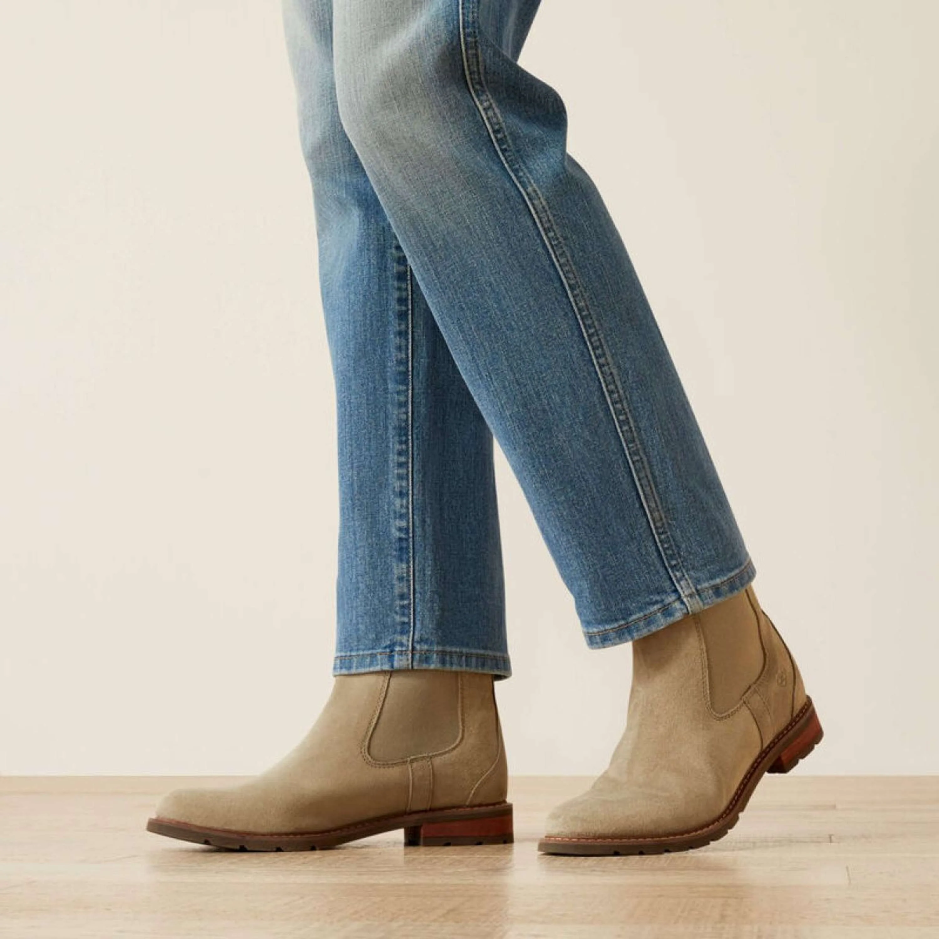 Ariat Jeans High Rise Bridle Slim Straight Leg Damen Abeline - Image 4