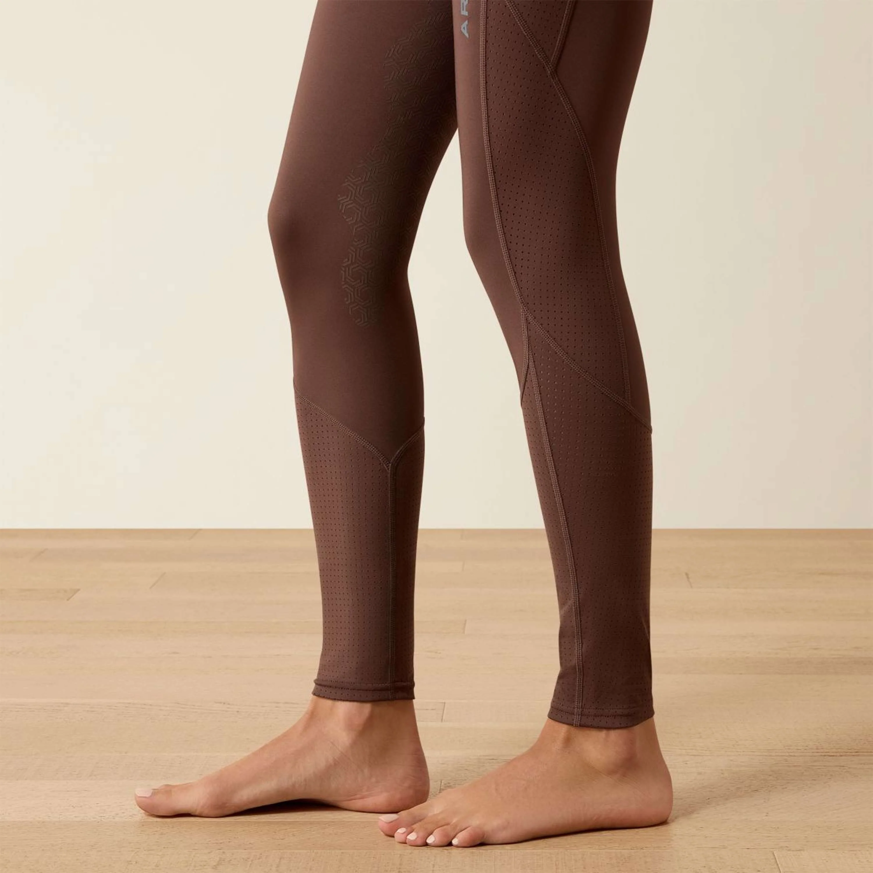 Ariat Reitleggings Breathe EOS Kniegriff Pommel Brown - Image 5
