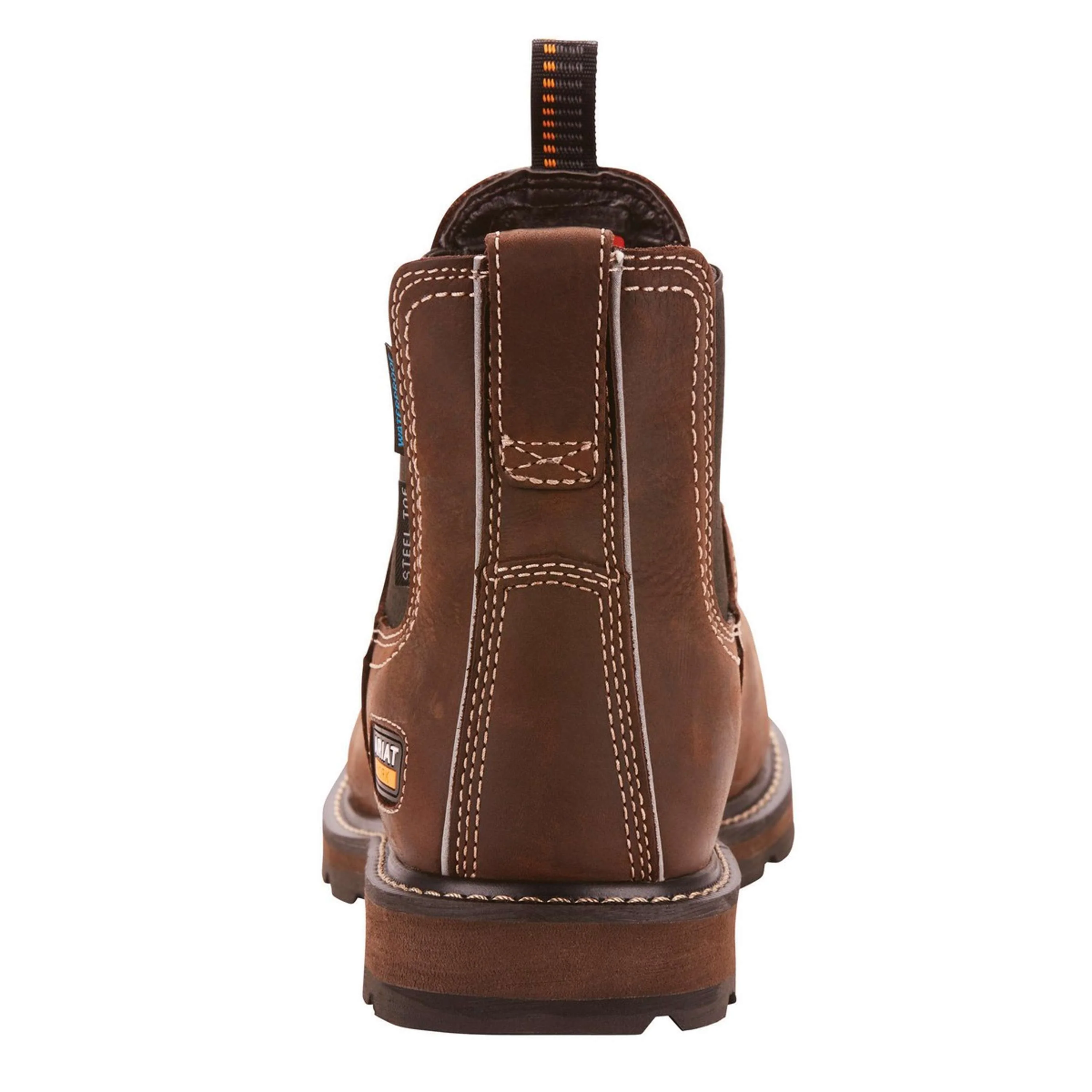 Ariat Stiefeletten Groundbreaker Chelsea Waterproof Steel Toe Herren Braun - Image 3