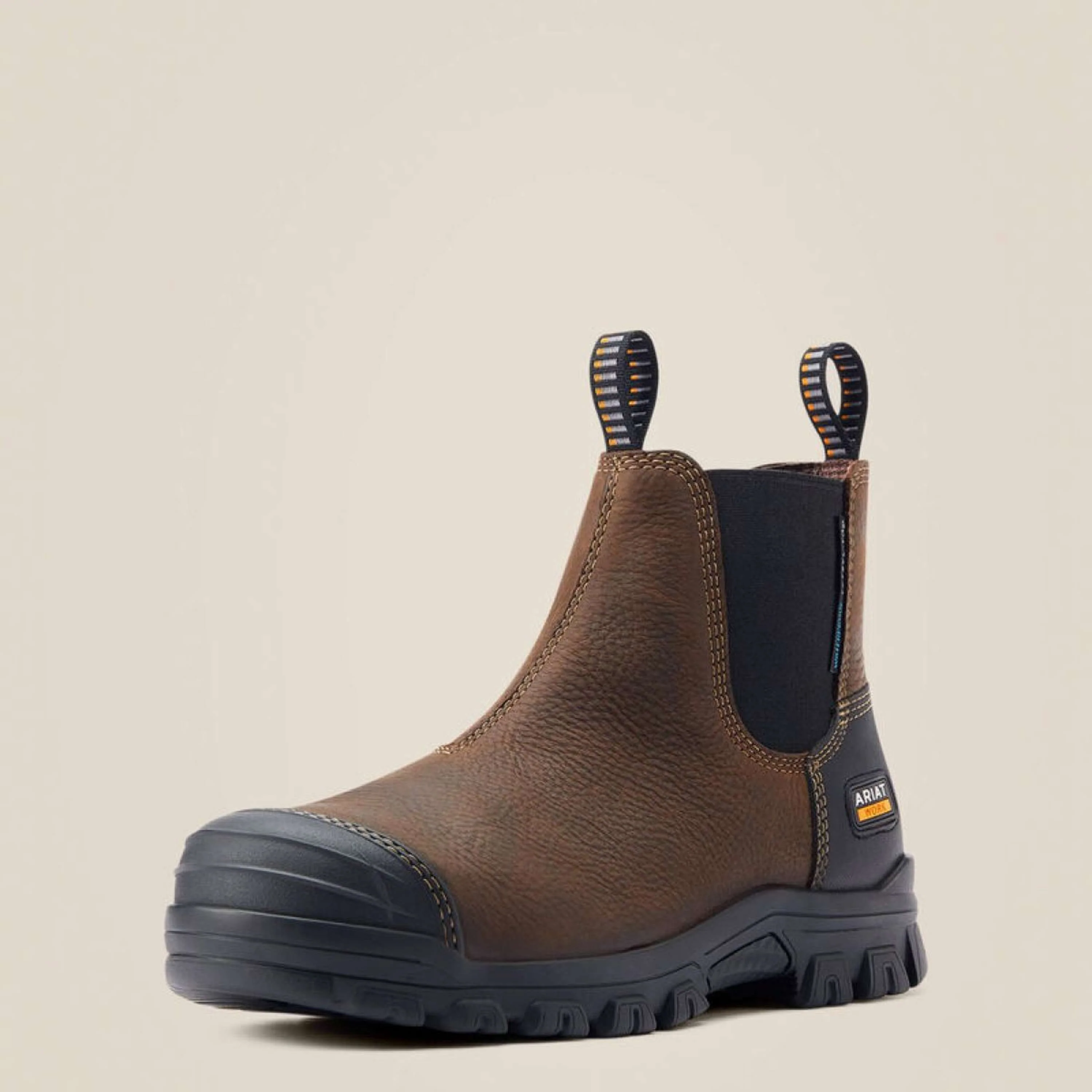 Ariat Stiefeletten Treadfast Chelsea Waterproof Steel Toe Herren Dunkelbraun