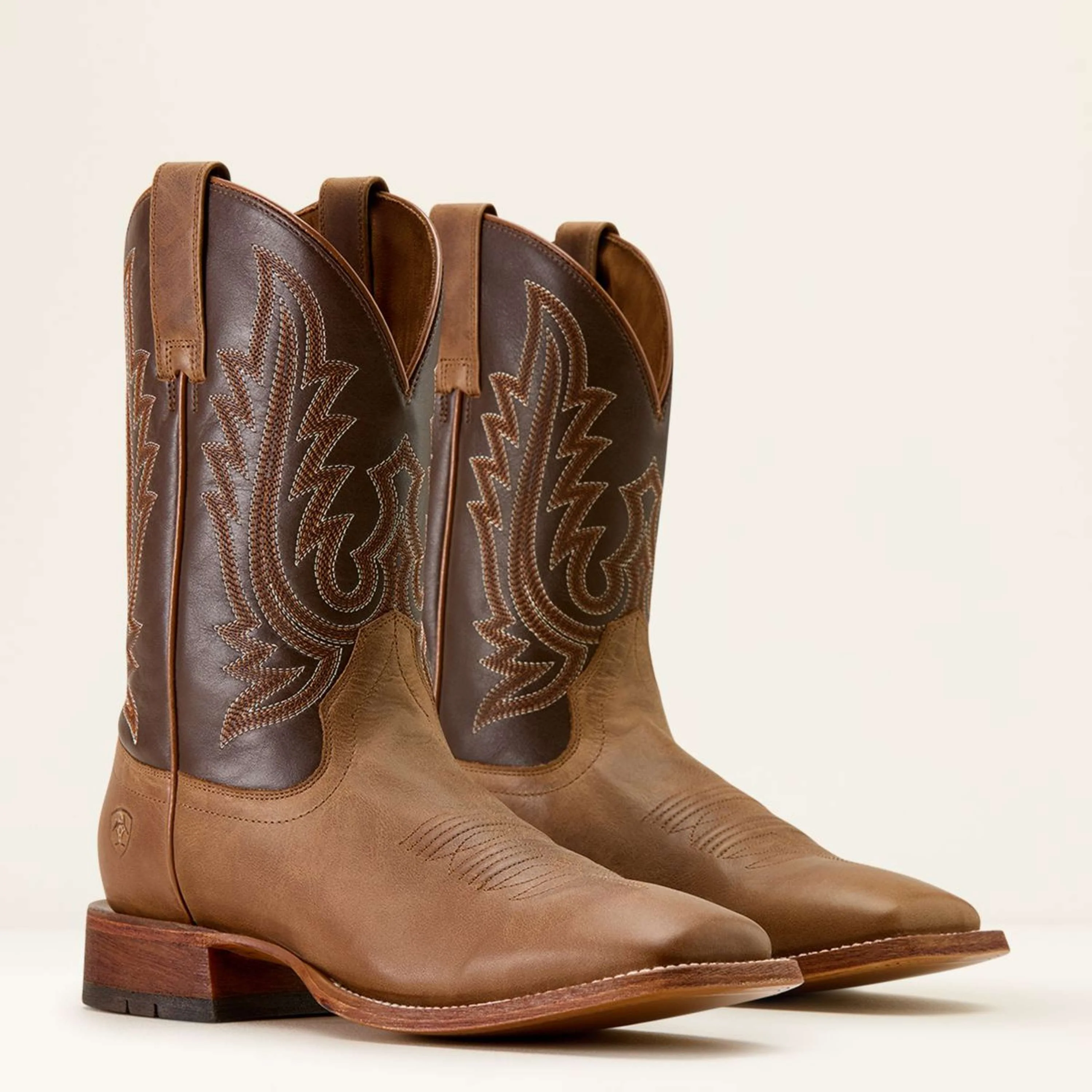 Ariat Westernstiefel County Roads Herren Wheat Tan/Santa Fe Brown - Image 3