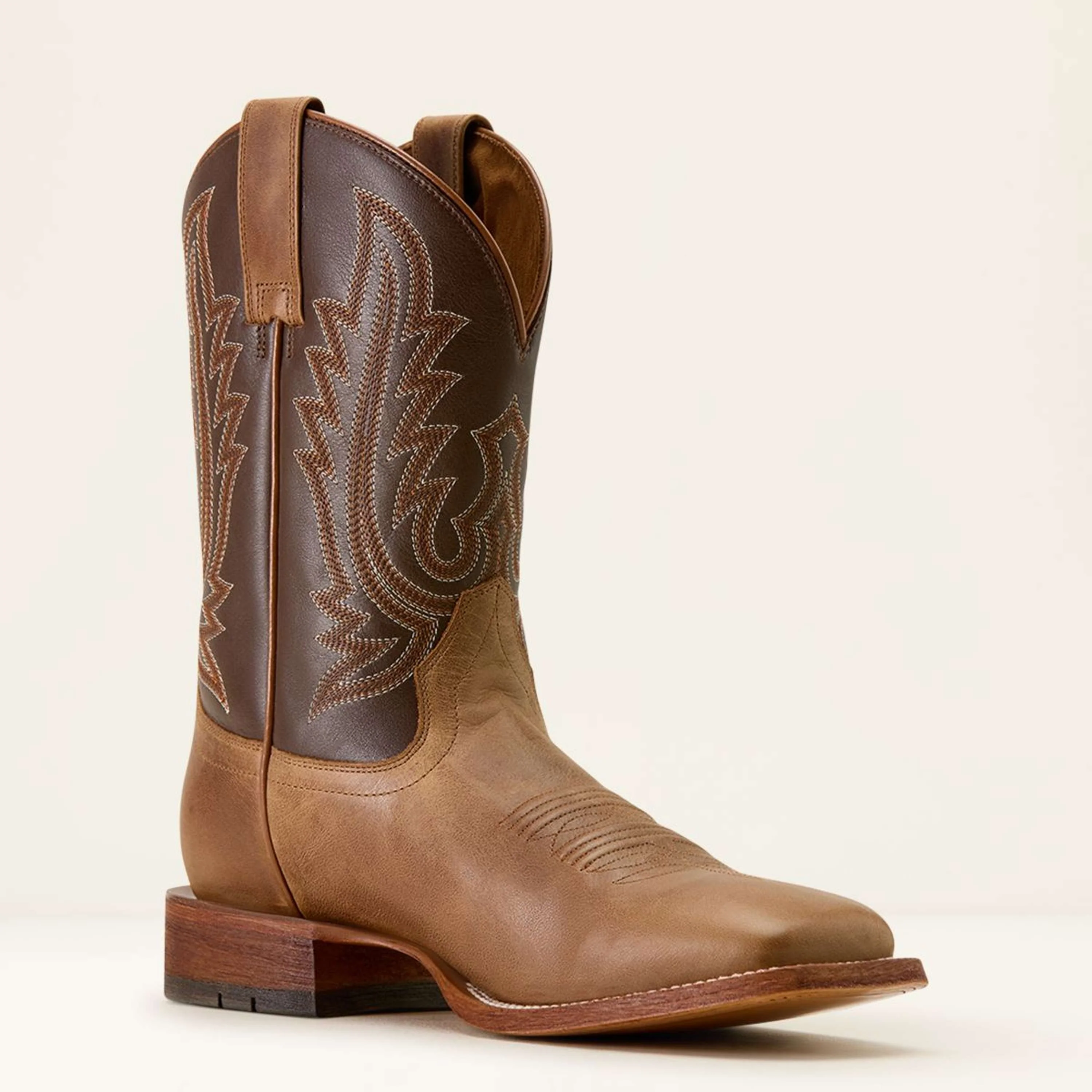 Ariat Westernstiefel County Roads Herren Wheat Tan/Santa Fe Brown - Image 4