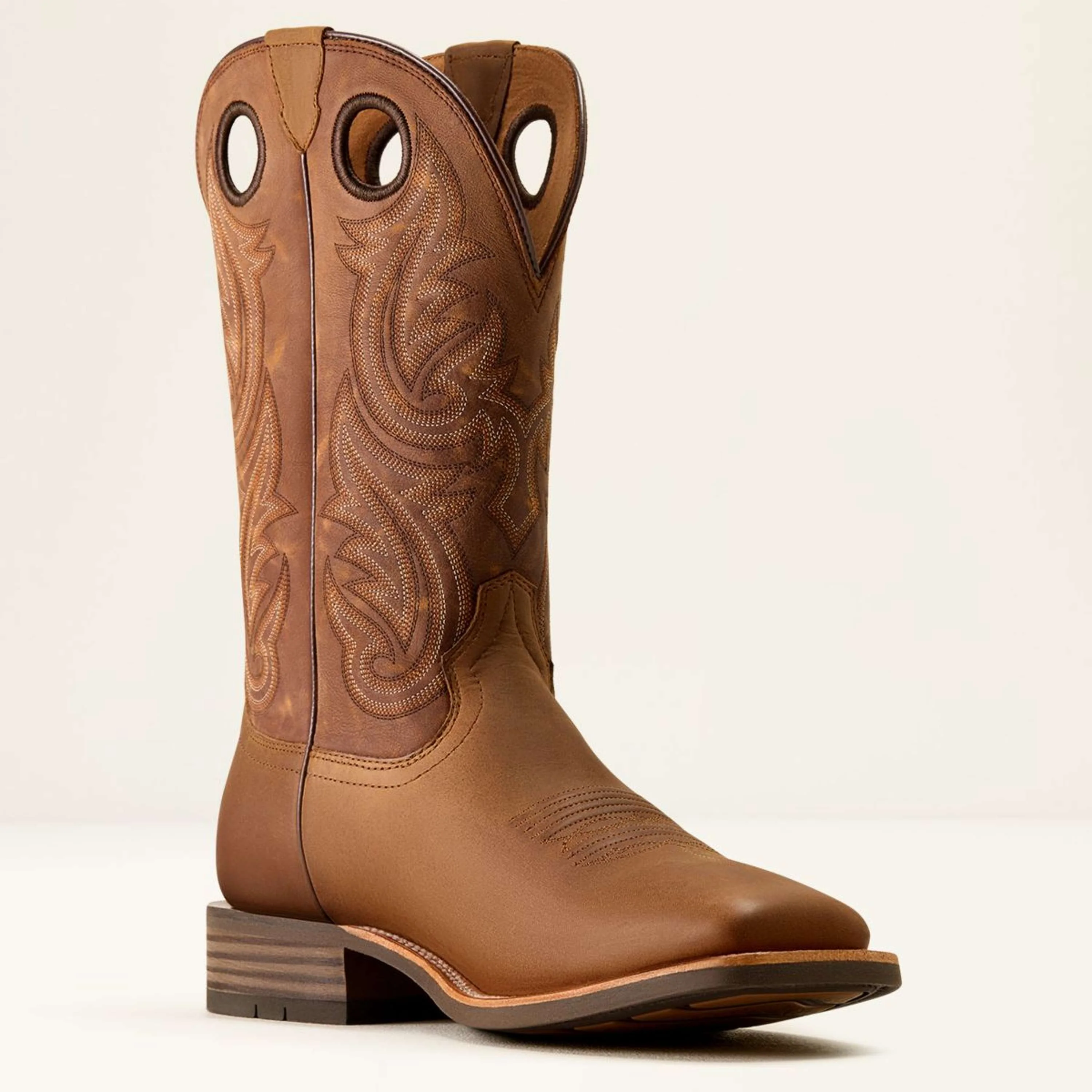 Ariat Westernstiefel Highland Toughstock Herren Distressed Brown/Tack Room Brown