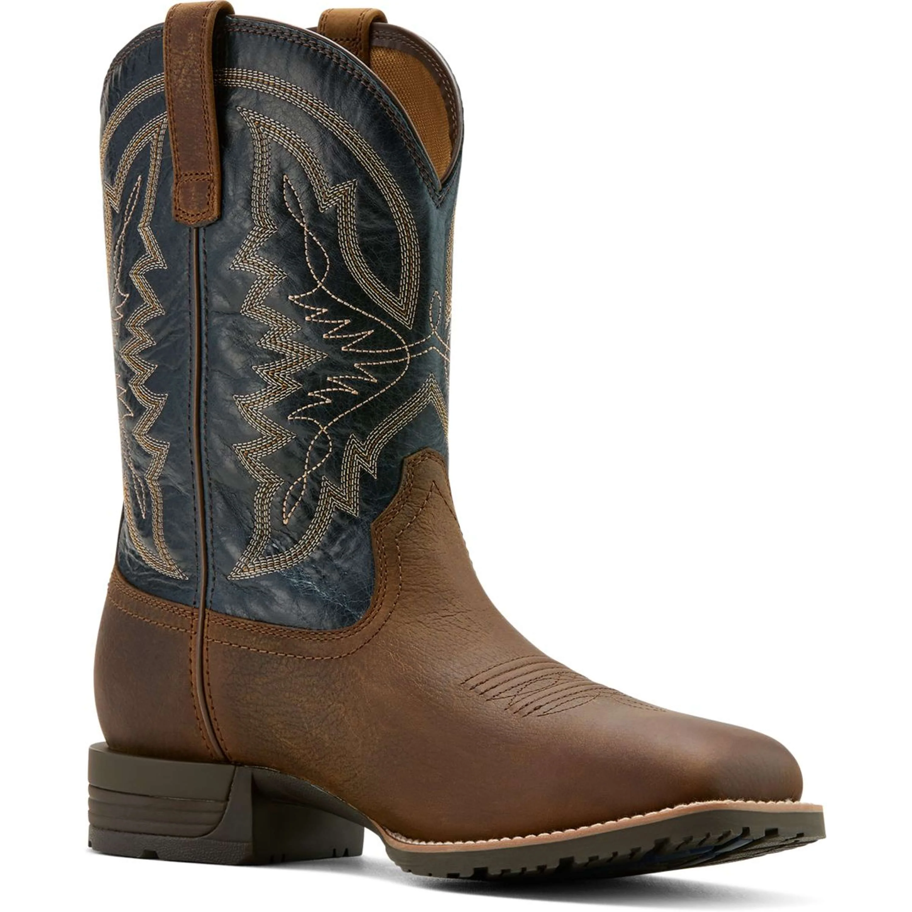 Ariat Westernstiefel Hybrid Ranchwork H2O Herren Tavern Taupe/Dark Denim - Image 3