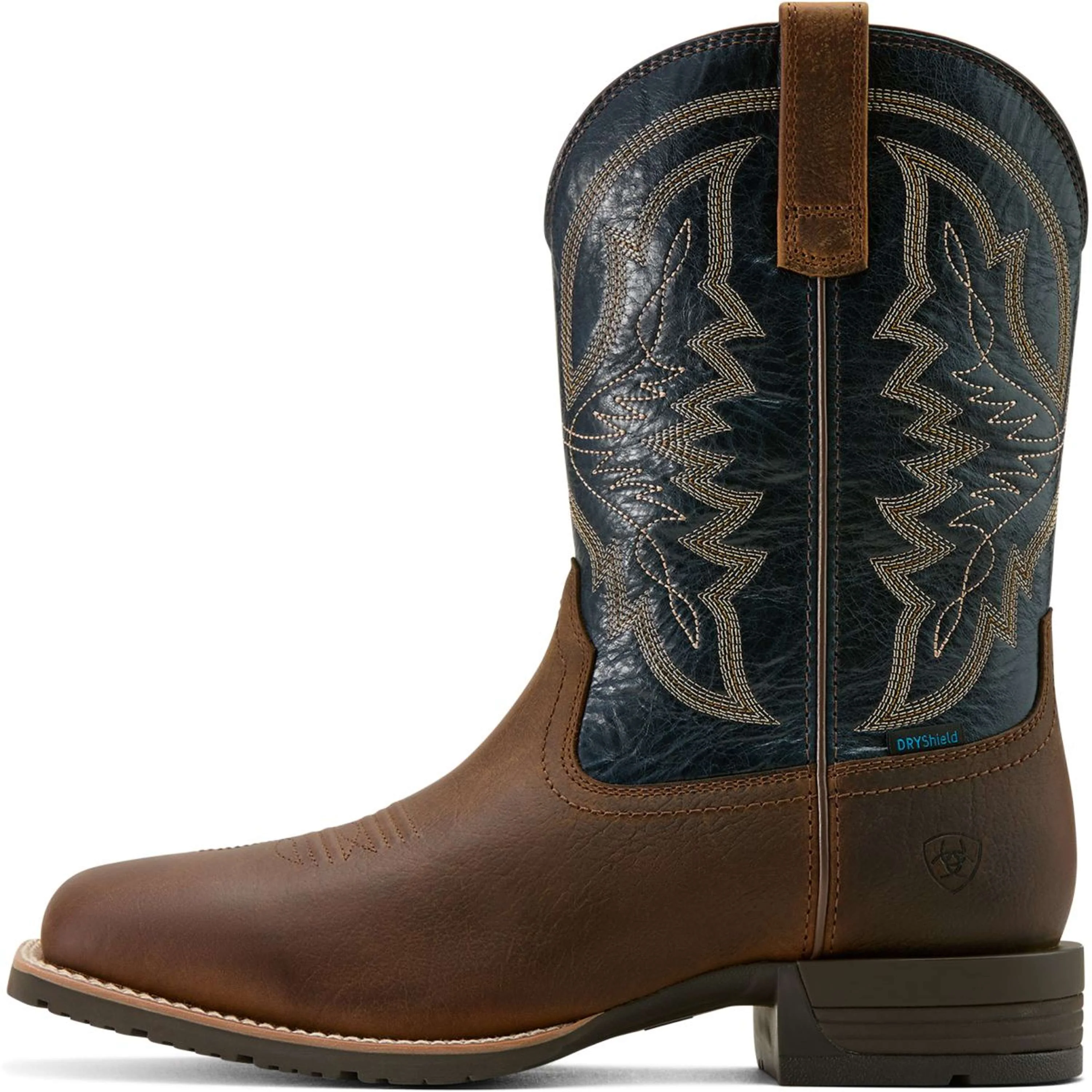 Ariat Westernstiefel Hybrid Ranchwork H2O Herren Tavern Taupe/Dark Denim - Image 5