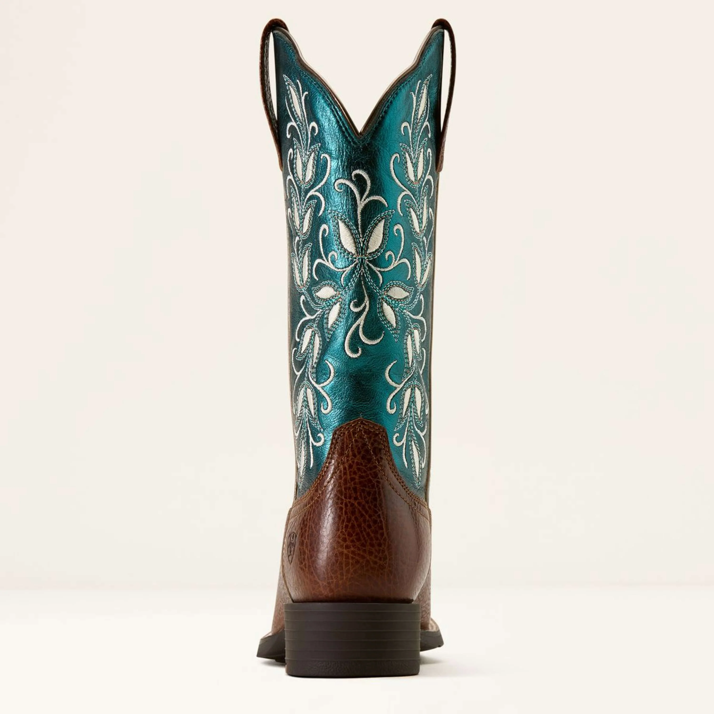 Ariat Westernstiefel Round Up Holly Damen Beasty Brown/Metallic Sea - Image 5