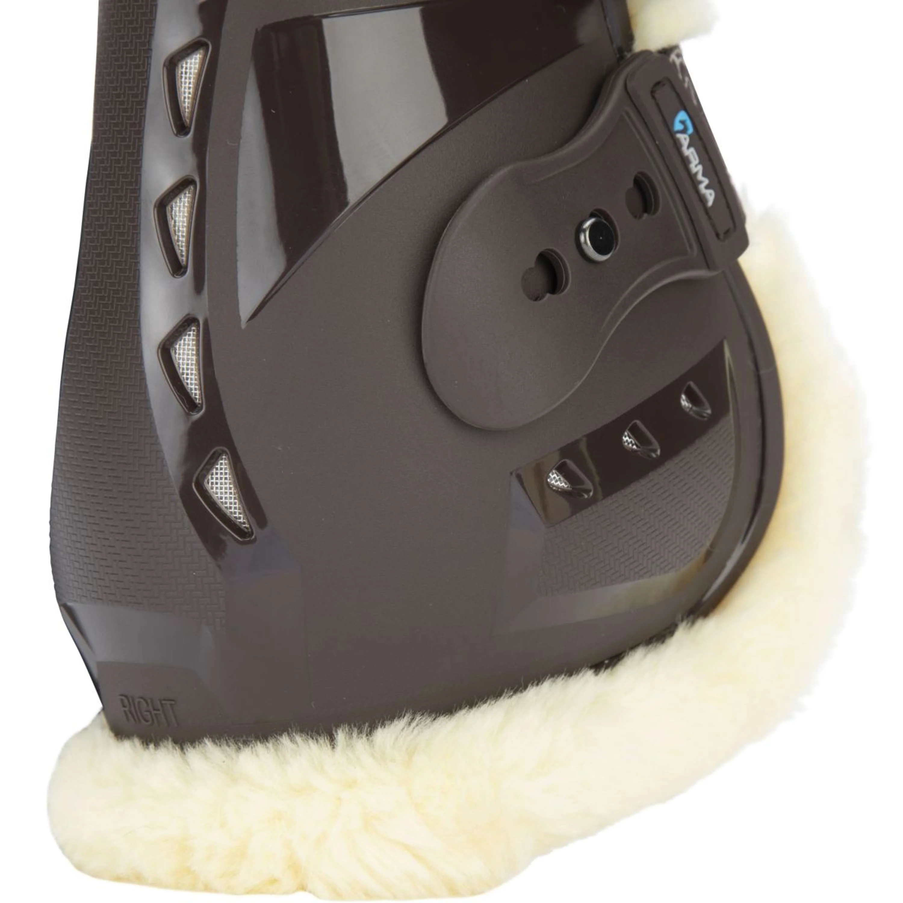 Arma by Shires Fesselkopfgamasche Carbon Pro SupaFleece Braun - Image 11