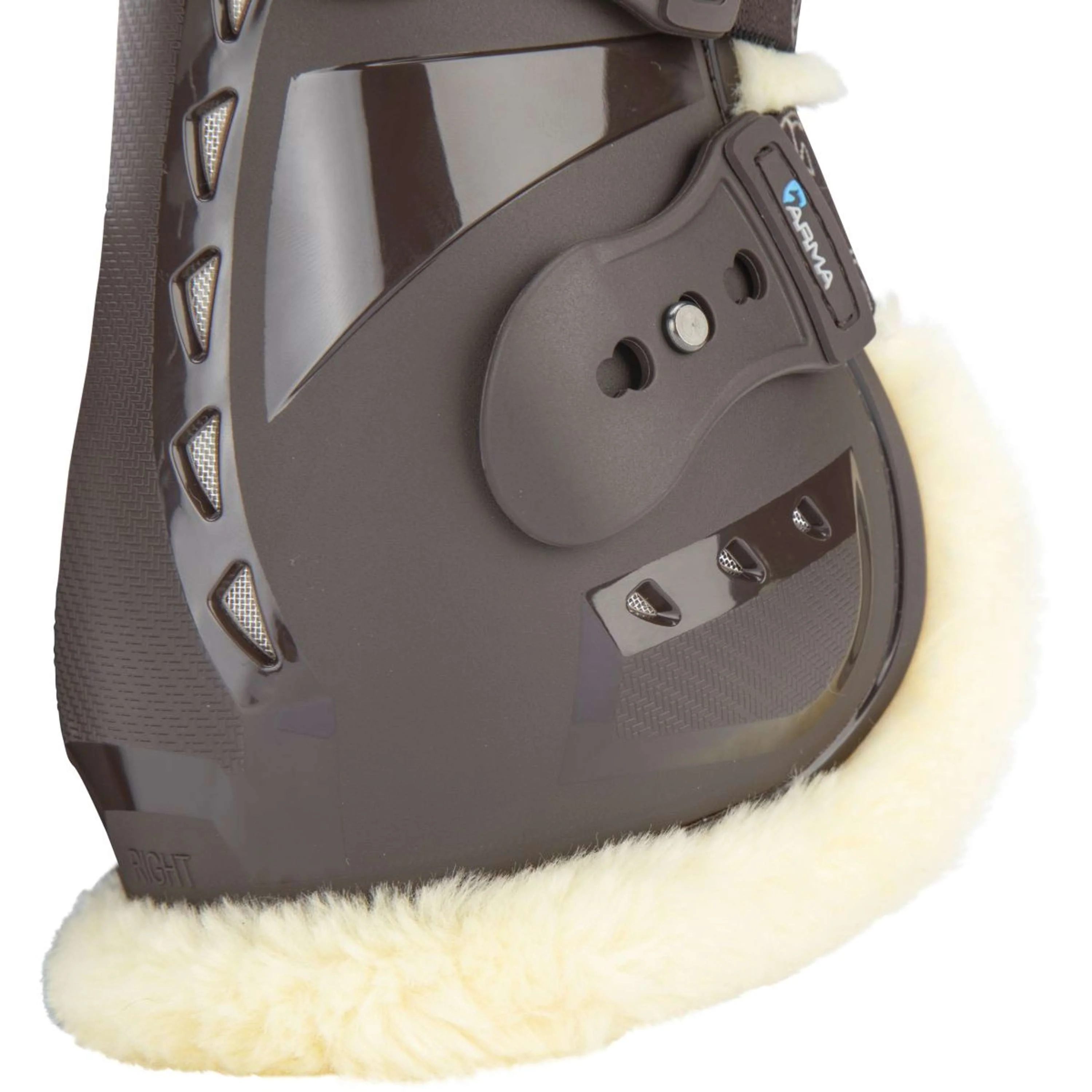 Arma by Shires Fesselkopfgamasche Carbon Pro SupaFleece Braun - Image 15