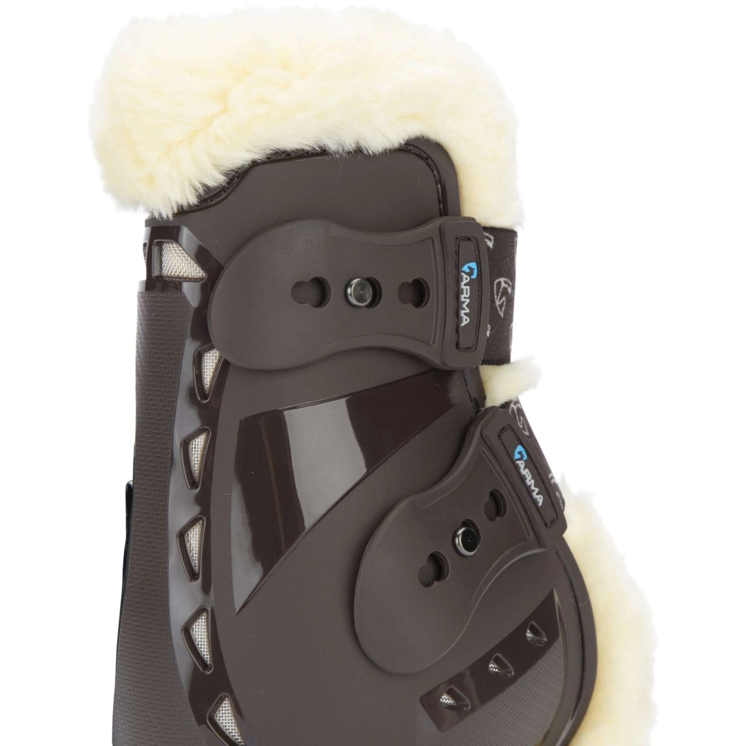 Arma by Shires Fesselkopfgamasche Carbon Pro SupaFleece Braun - Image 5