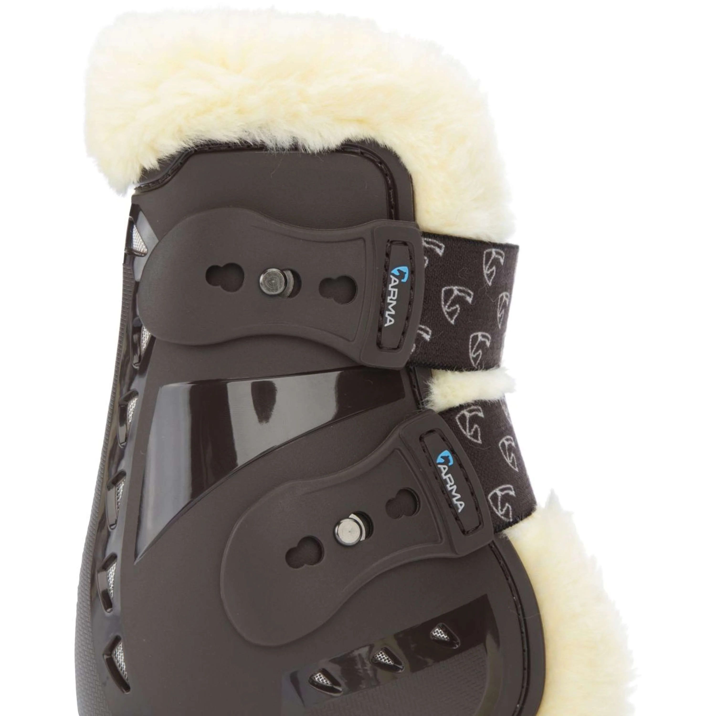 Arma by Shires Fesselkopfgamasche Carbon Pro SupaFleece Braun - Image 6