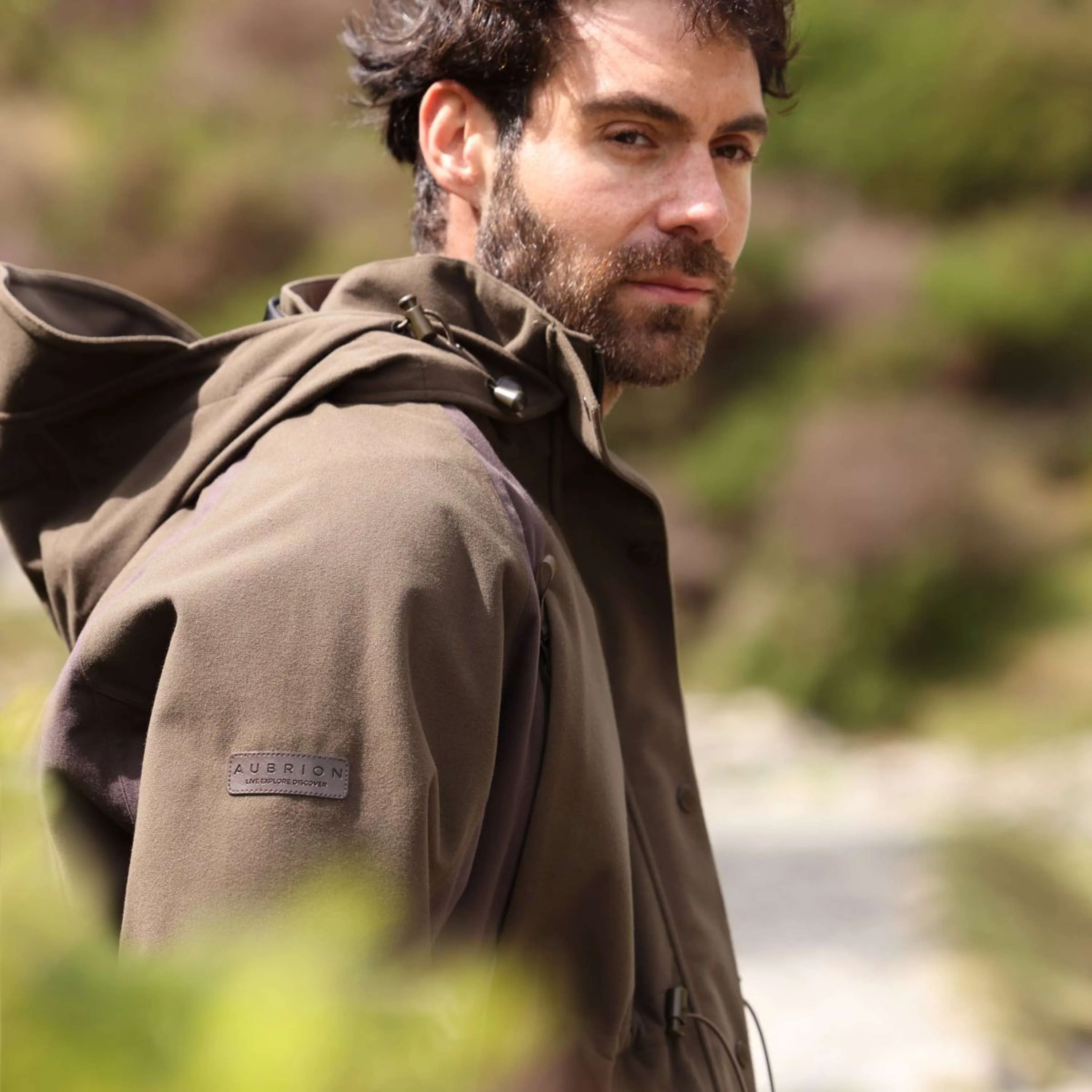Aubrion by Shires Jacke Heritage Dunkelolive - Image 33