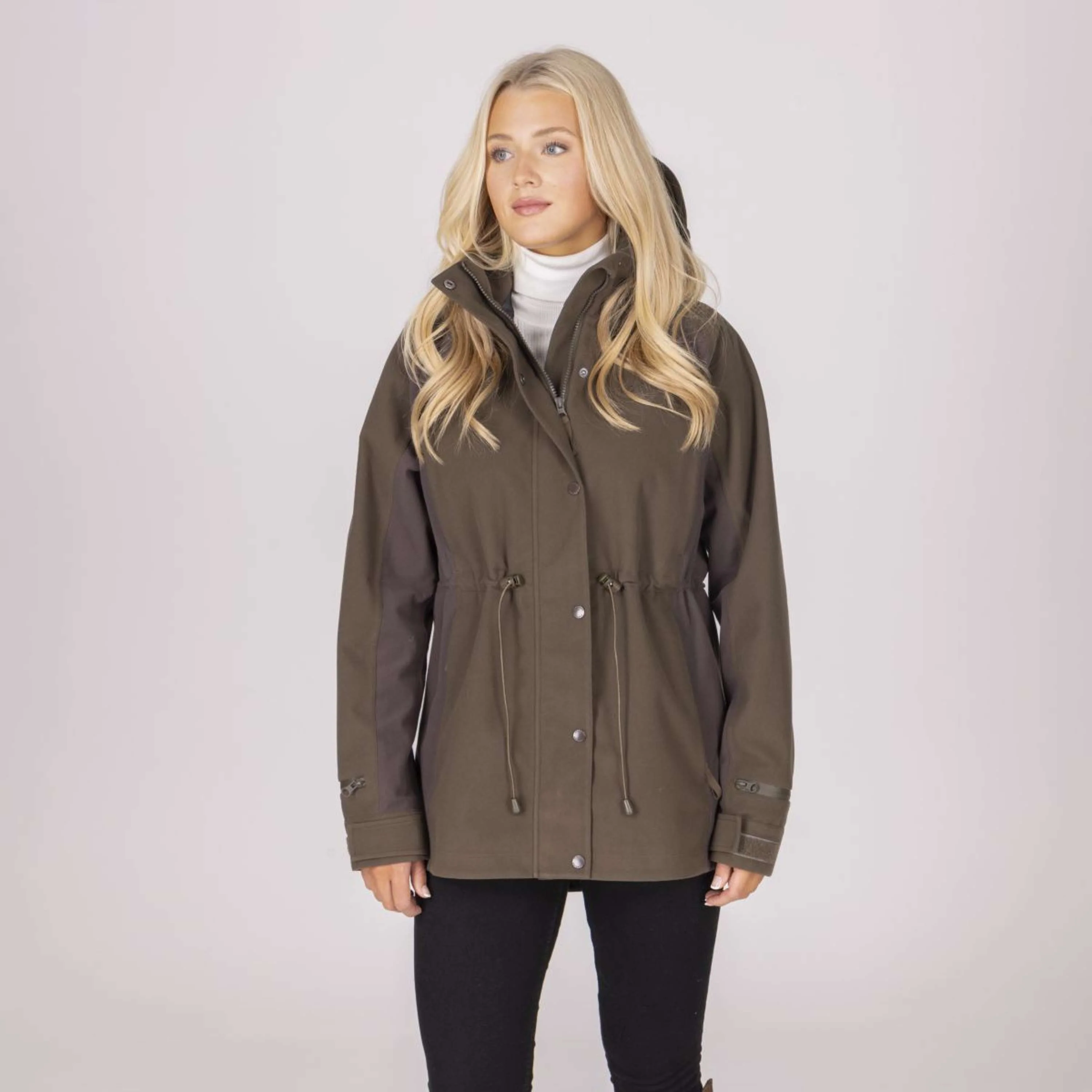 Aubrion by Shires Jacke Heritage Dunkelolive - Image 39