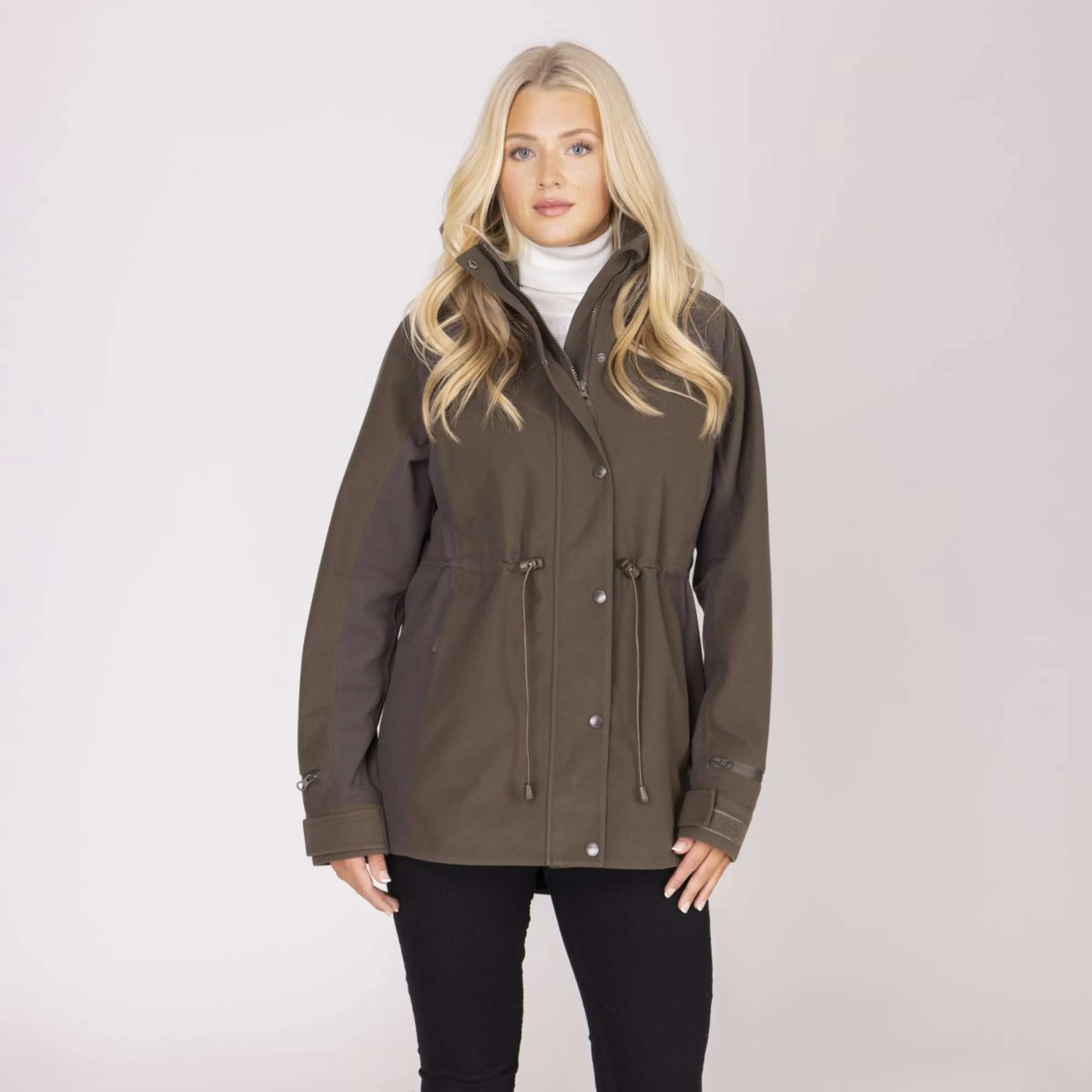 Aubrion by Shires Jacke Heritage Dunkelolive - Image 40