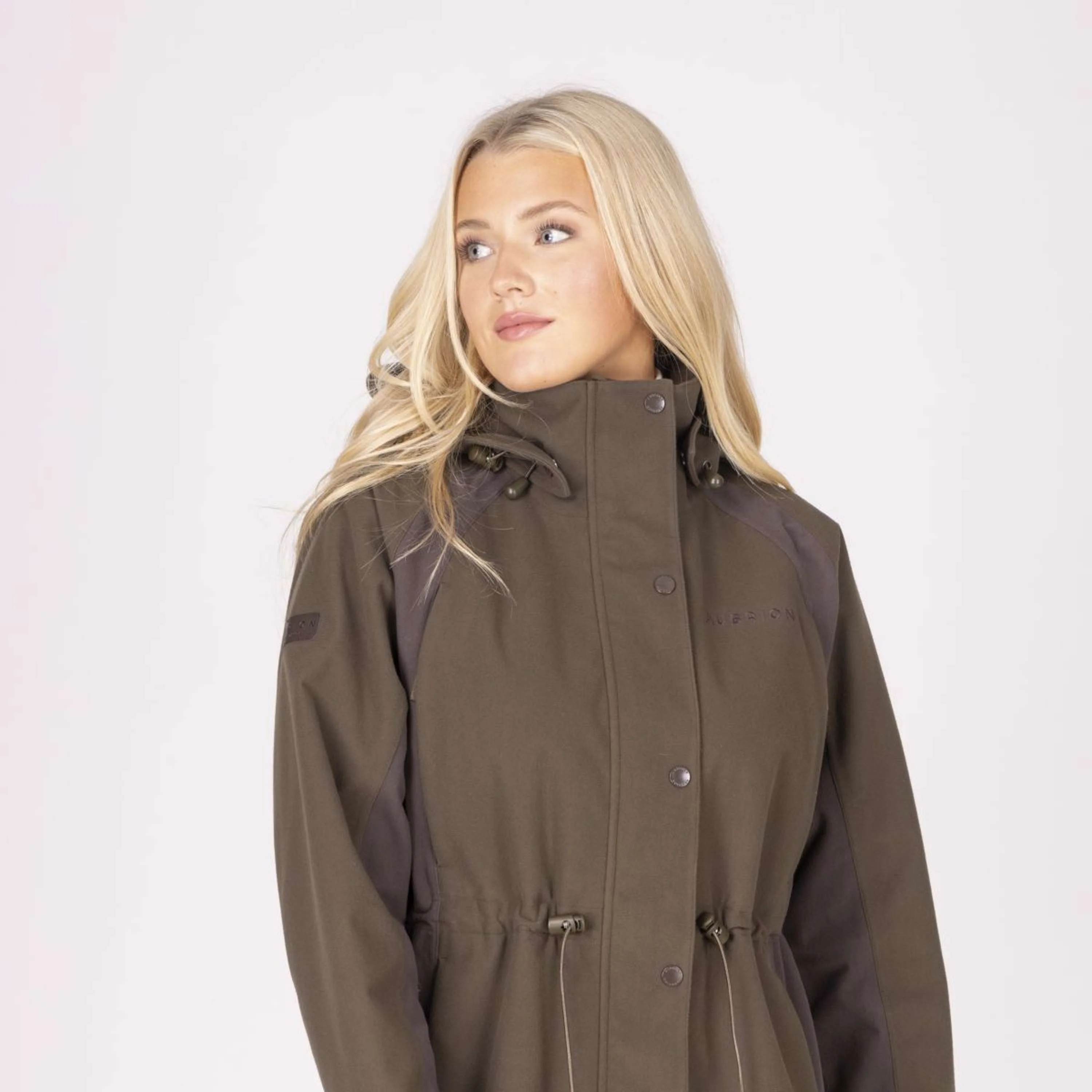 Aubrion by Shires Jacke Heritage Dunkelolive - Image 46
