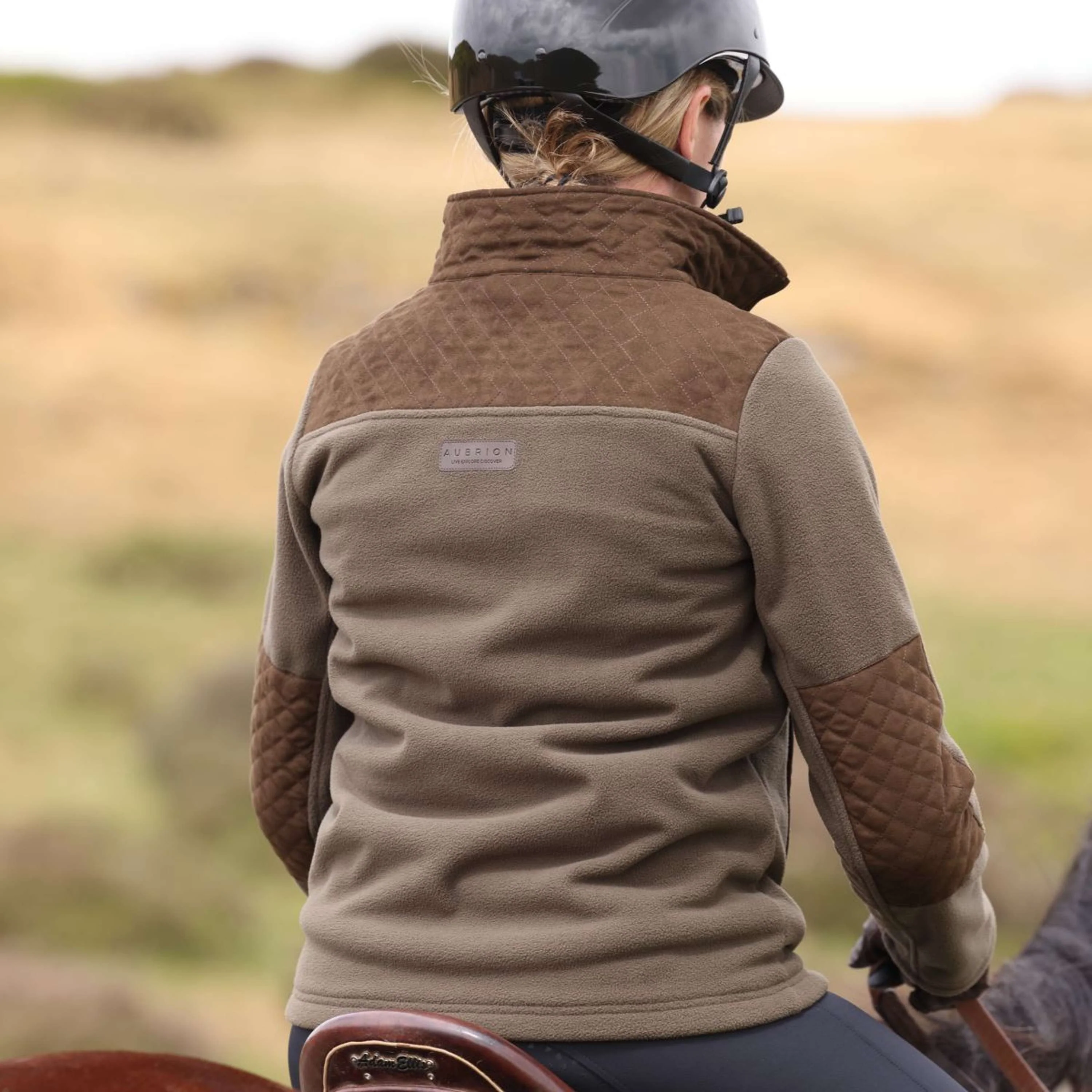 Aubrion by Shires Jacke Heritage Fleece Dunkelolive - Image 18