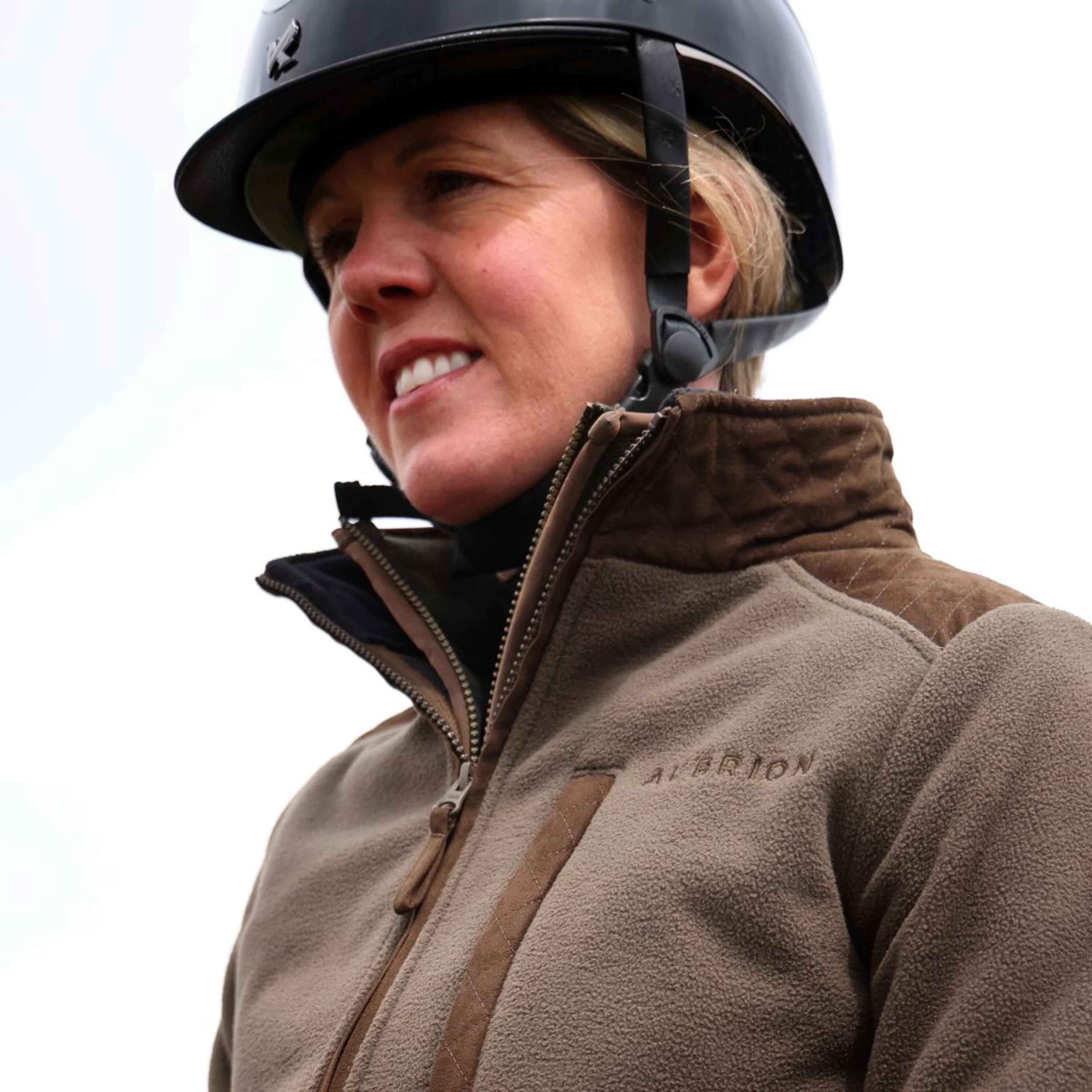 Aubrion by Shires Jacke Heritage Fleece Dunkelolive - Image 19